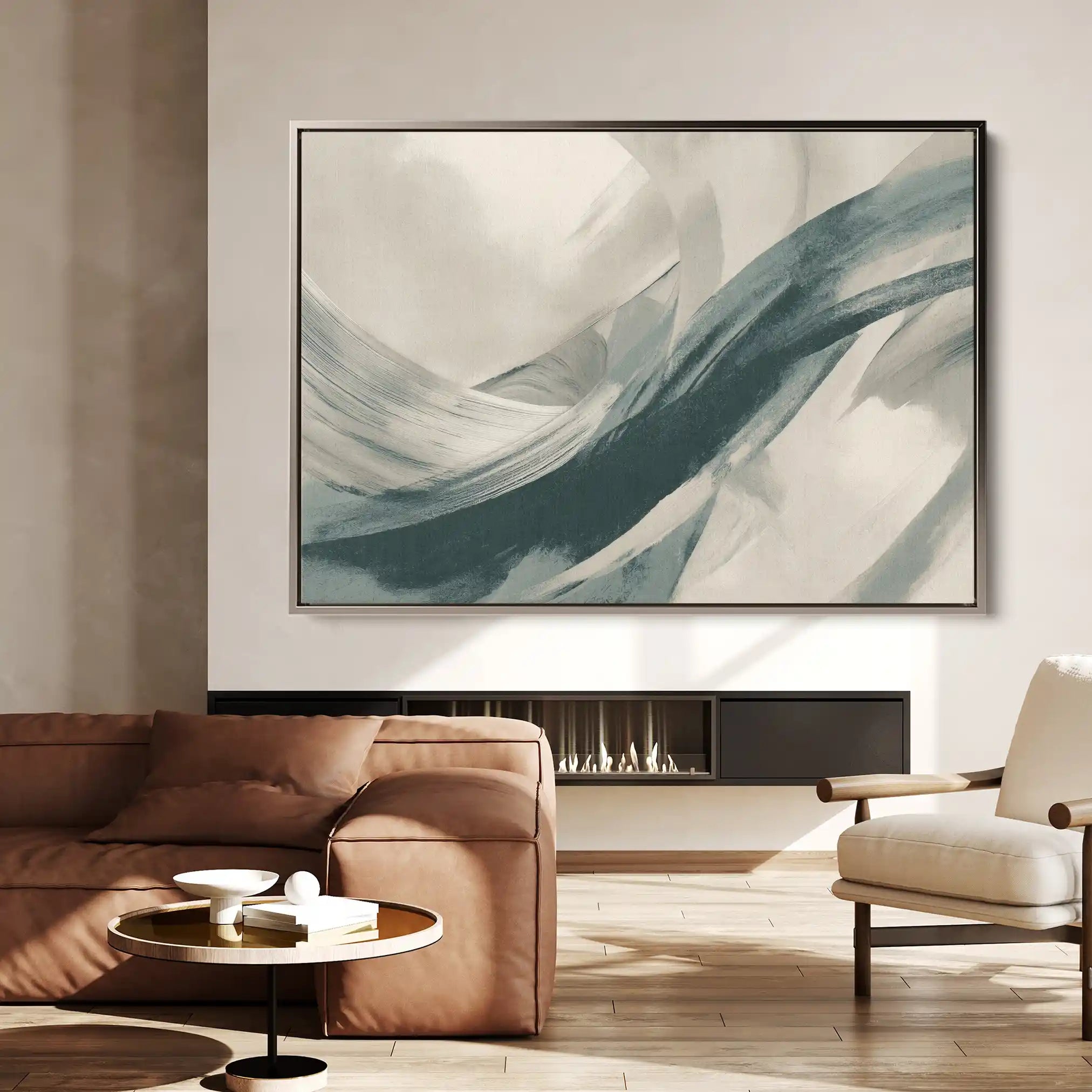 Abstract 1739 Canvas Art 60 x 40 cm / Stretched on hidden frame