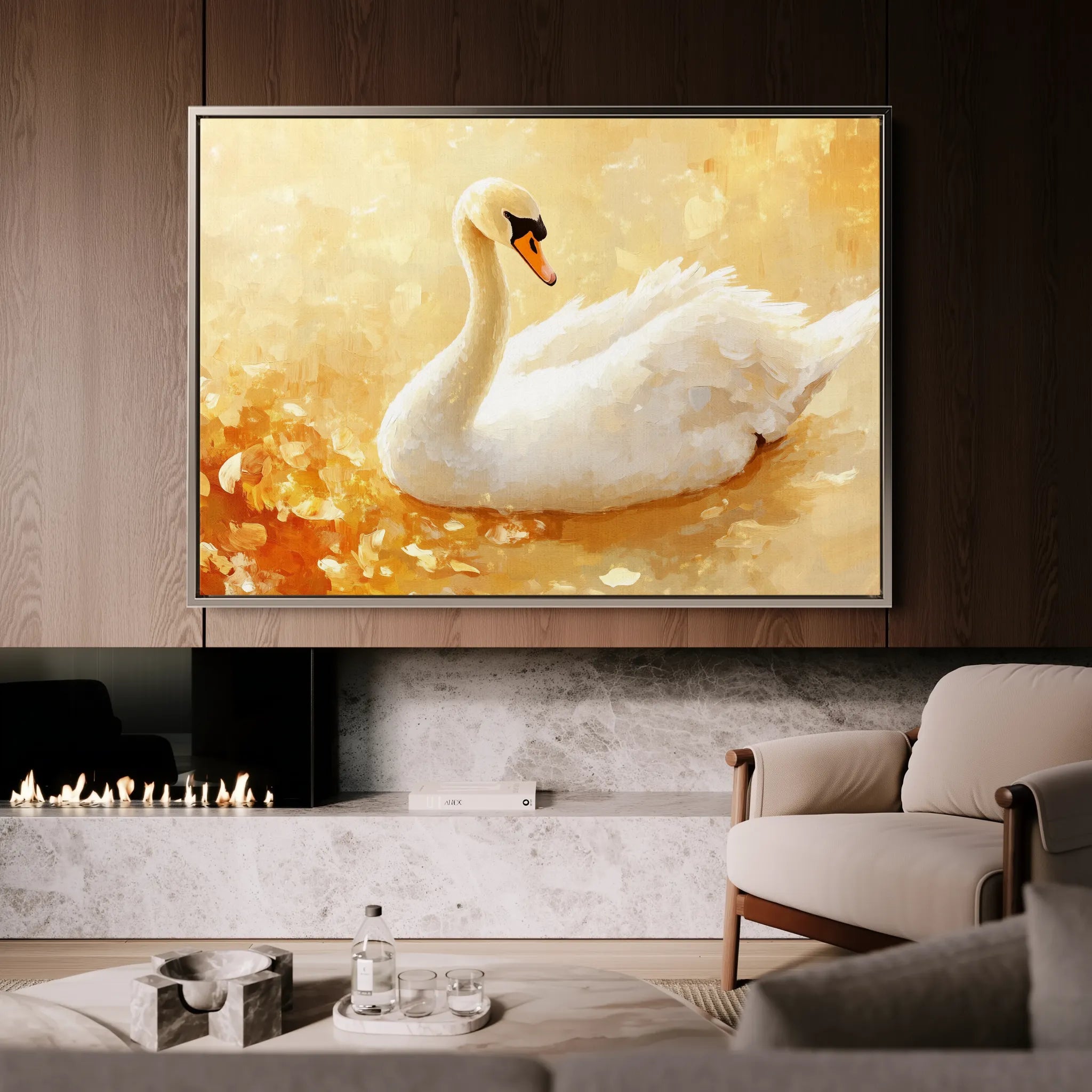 Animals Canvas Wall Art WAD174-AN 90 x 60 cm / Stretched on hidden frame