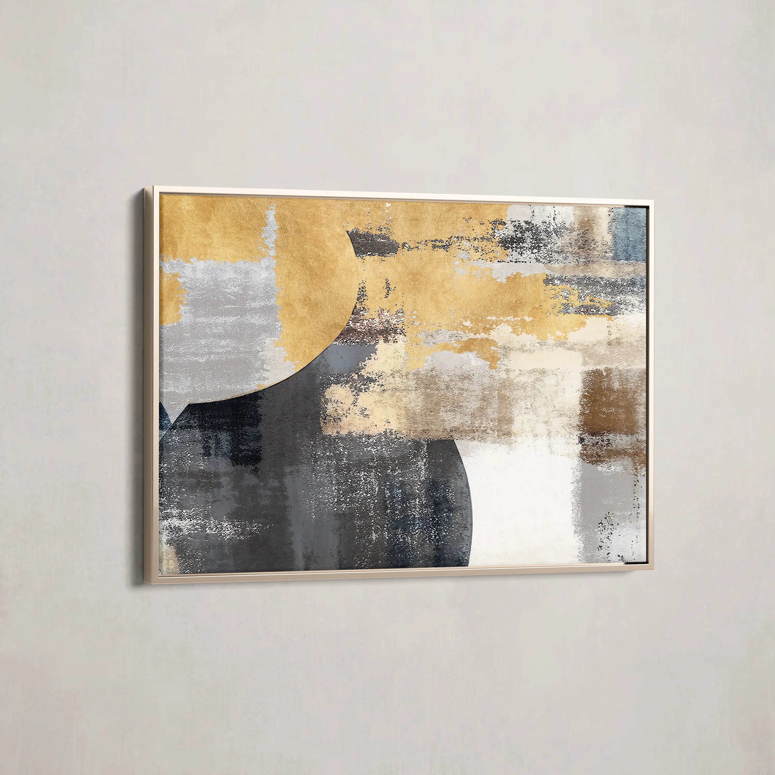 Abstract Canvas Wall Art WAD174-A 90 x 60 cm / Stretched on hidden frame