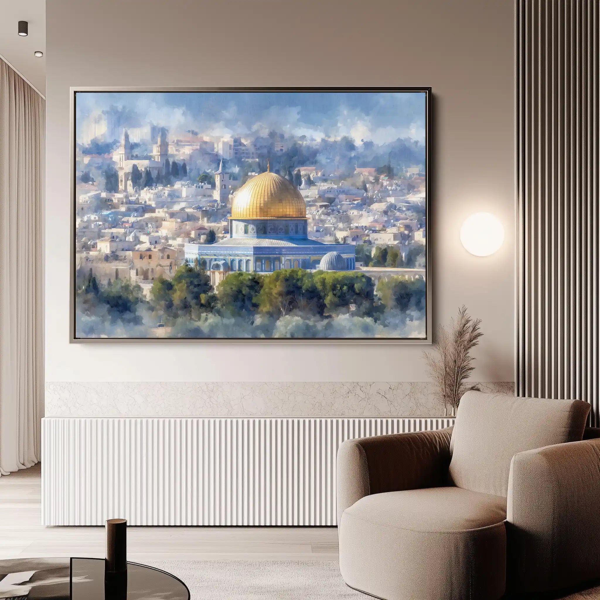 Palestine 174 Canvas Art 60 x 40 cm / Stretched on hidden frame