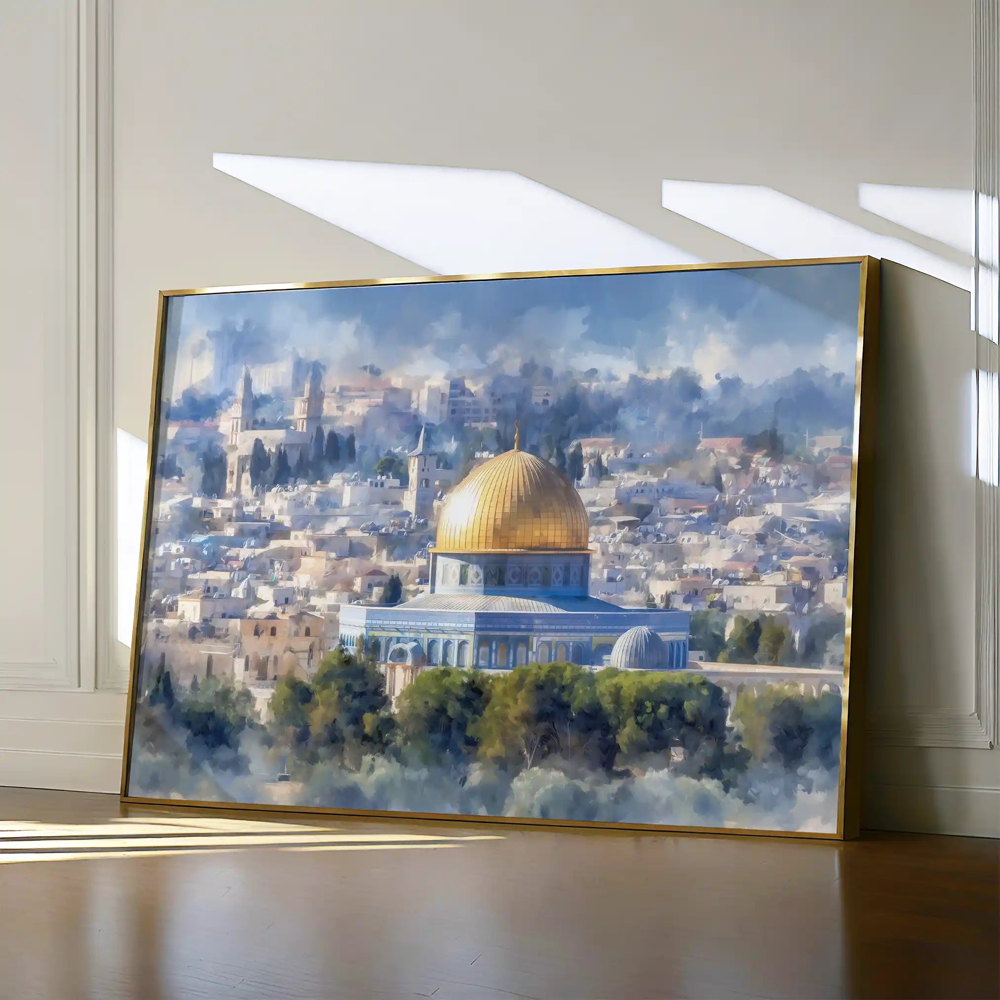 Palestine 174 Canvas Art 60 x 40 cm / Stretched on hidden frame