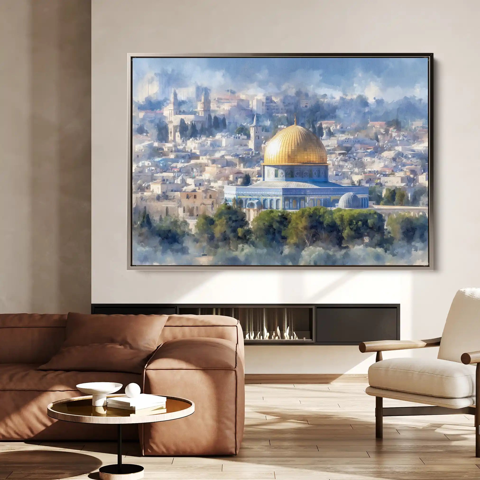 Palestine 174 Canvas Art 60 x 40 cm / Stretched on hidden frame