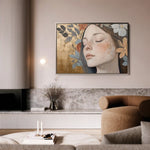 Portrait 174 Canvas Art 90 x 60 cm / Stretched on hidden frame