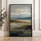 Abstract 1741 Canvas Art 60 x 40 cm / Stretched on hidden frame