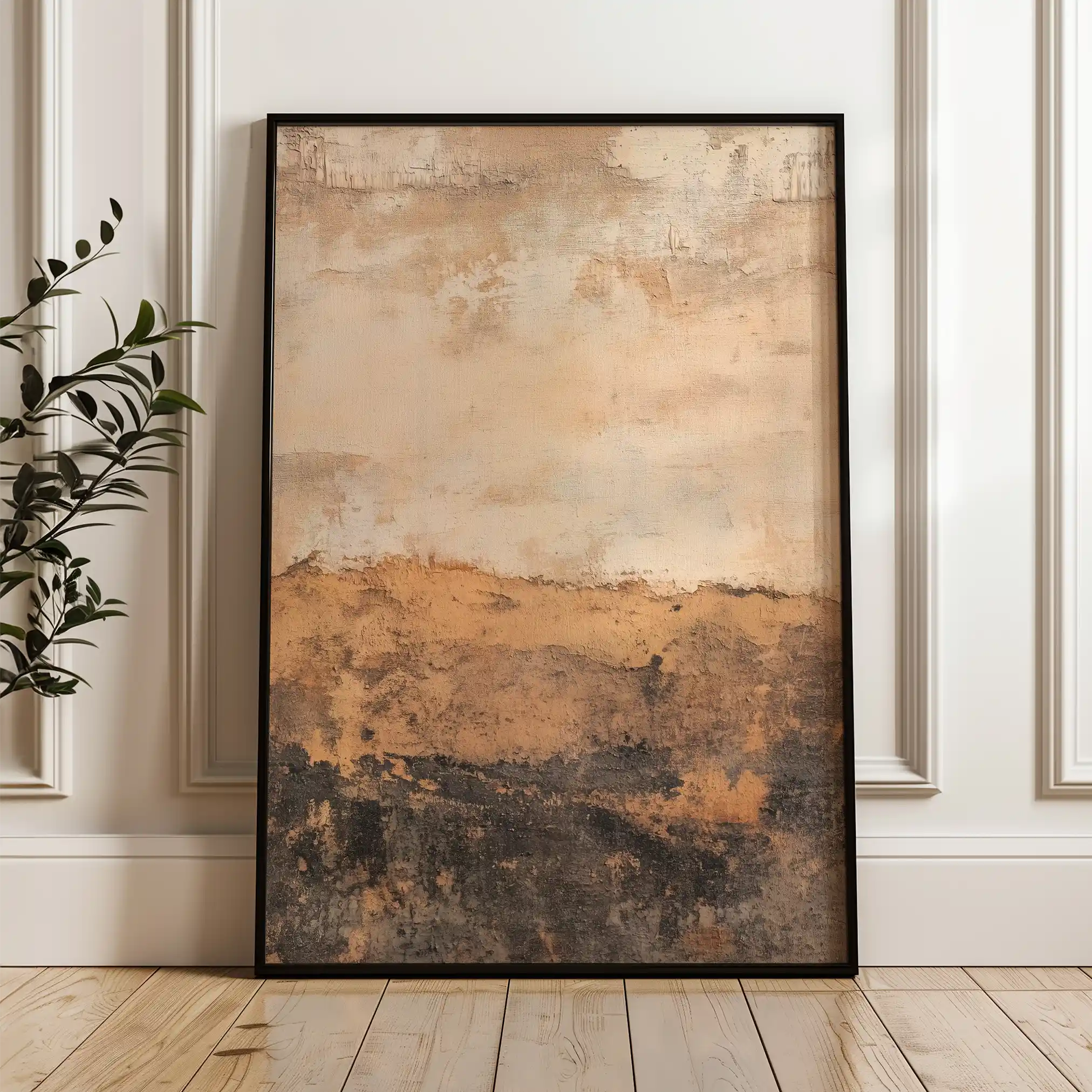 Abstract 1742 Canvas Art 60 x 40 cm / Stretched on hidden frame