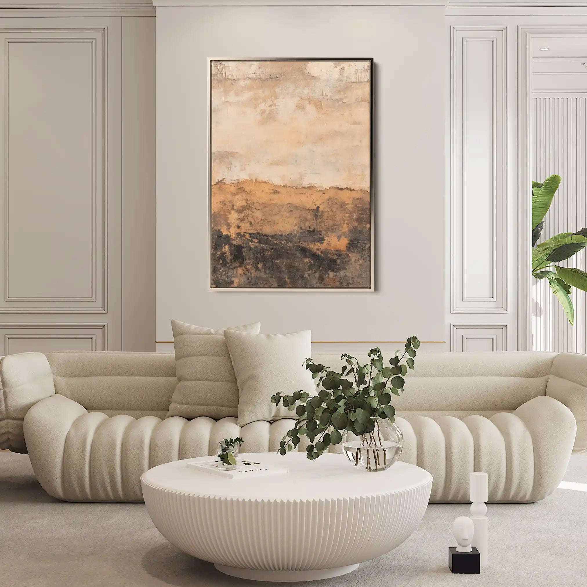 Abstract 1742 Canvas Art 60 x 40 cm / Stretched on hidden frame