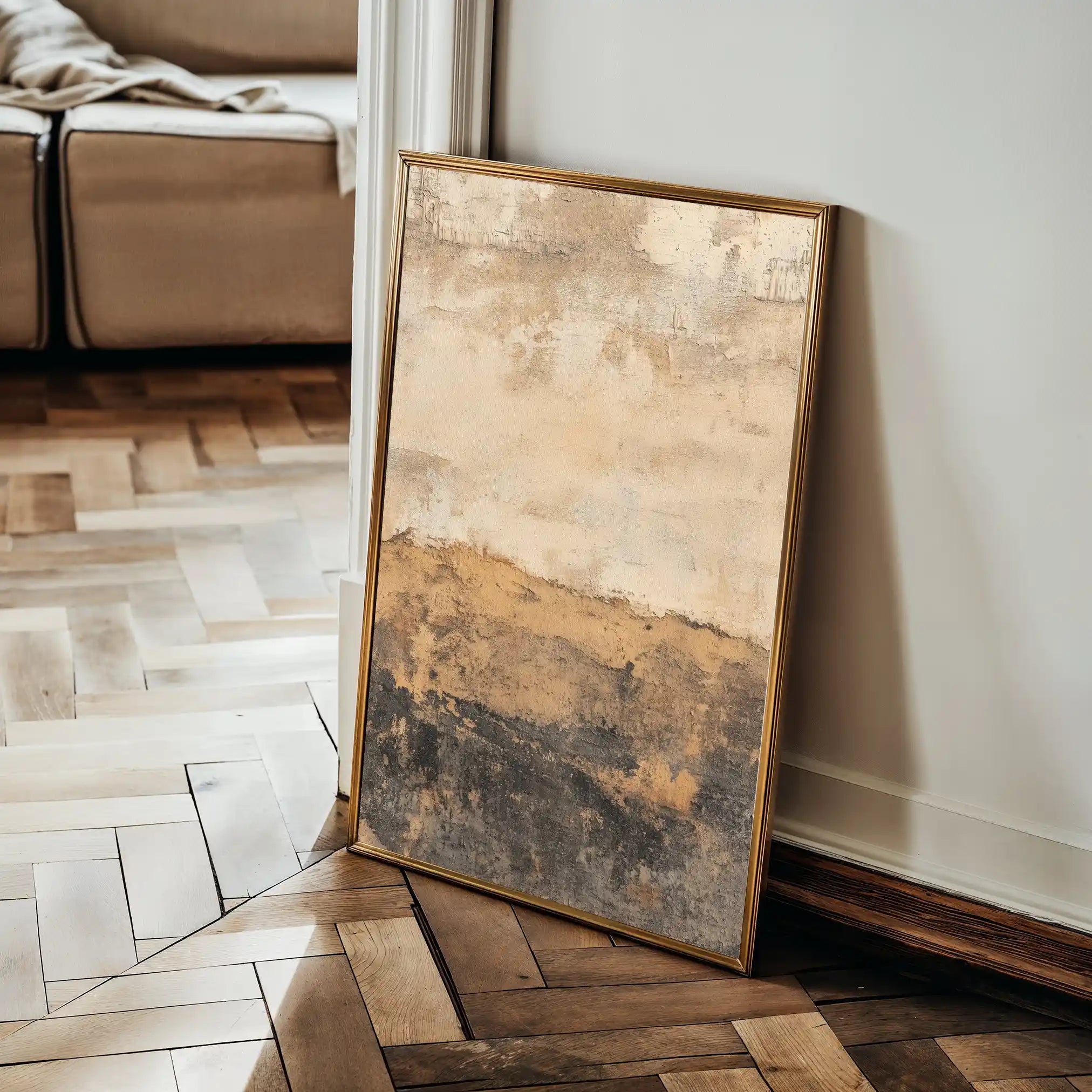 Abstract 1742 Canvas Art 60 x 40 cm / Stretched on hidden frame