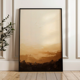 Abstract 1745 Canvas Art 60 x 40 cm / Stretched on hidden frame