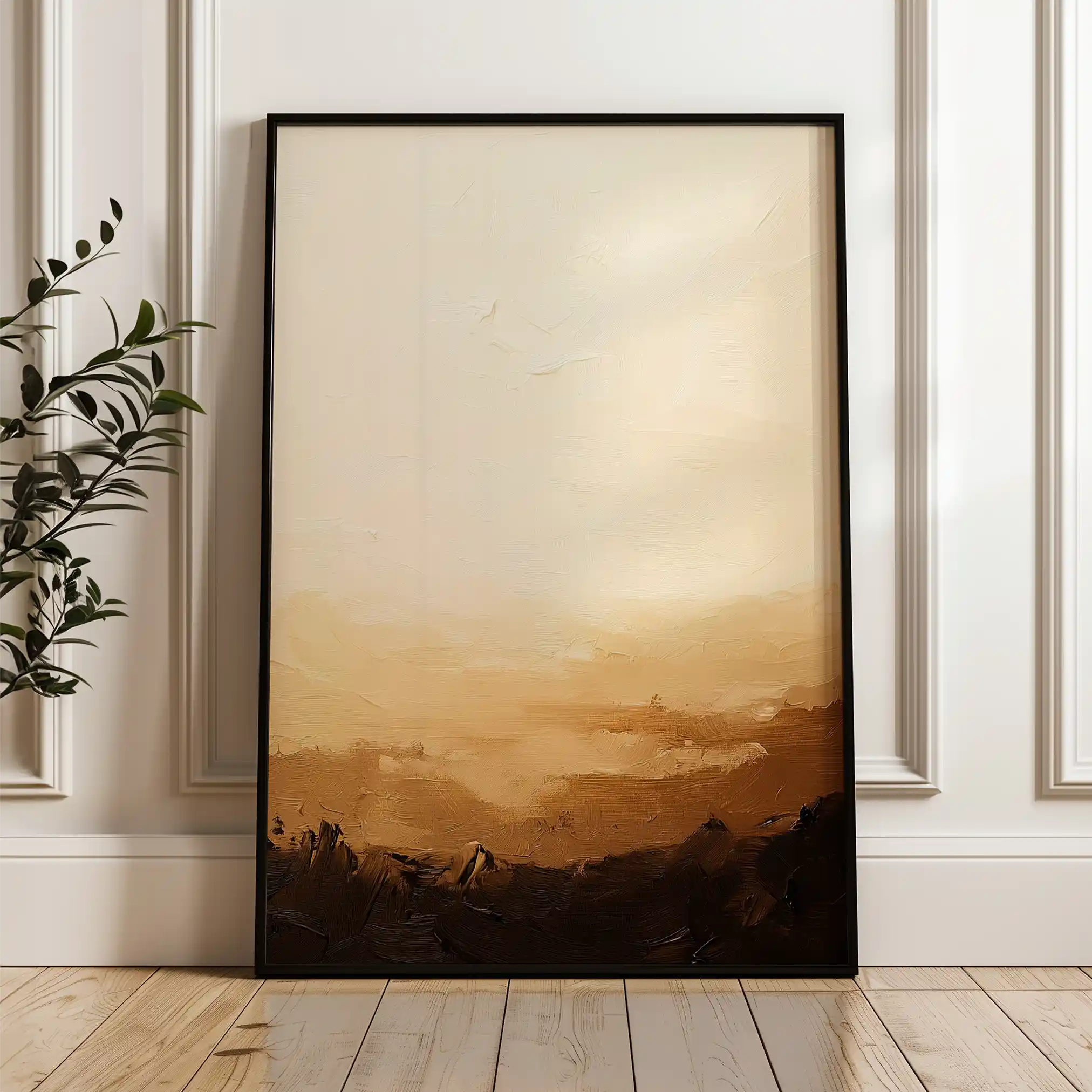 Abstract 1745 Canvas Art 60 x 40 cm / Stretched on hidden frame