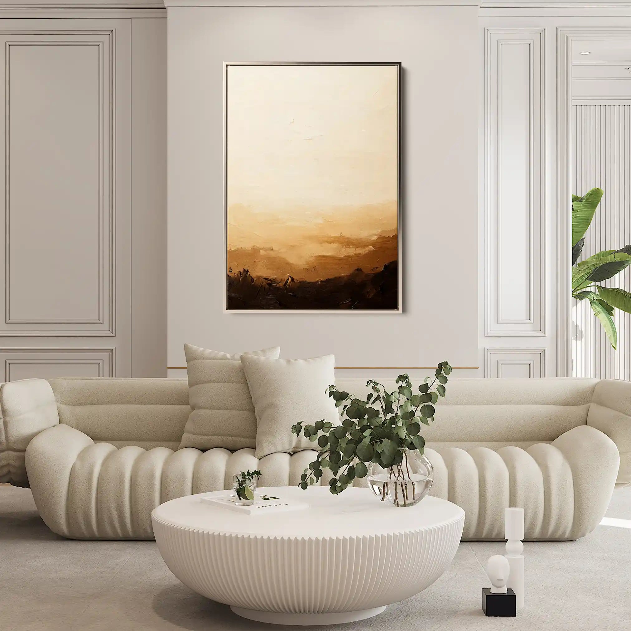 Abstract 1745 Canvas Art 60 x 40 cm / Stretched on hidden frame