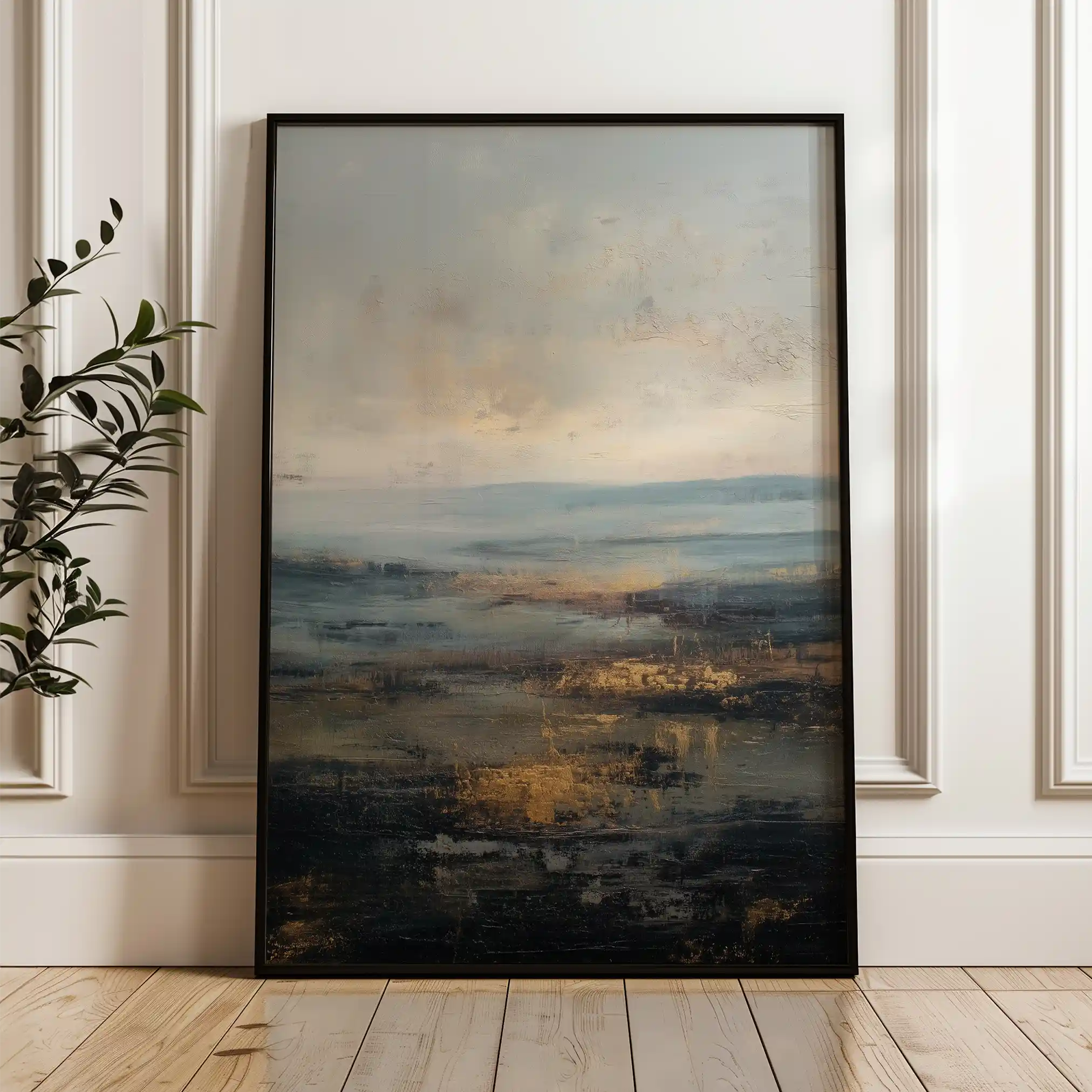 Abstract 1746 Canvas Art 60 x 40 cm / Stretched on hidden frame