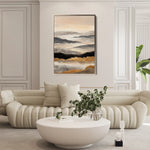 Abstract 1747 Canvas Art 60 x 40 cm / Stretched on hidden frame