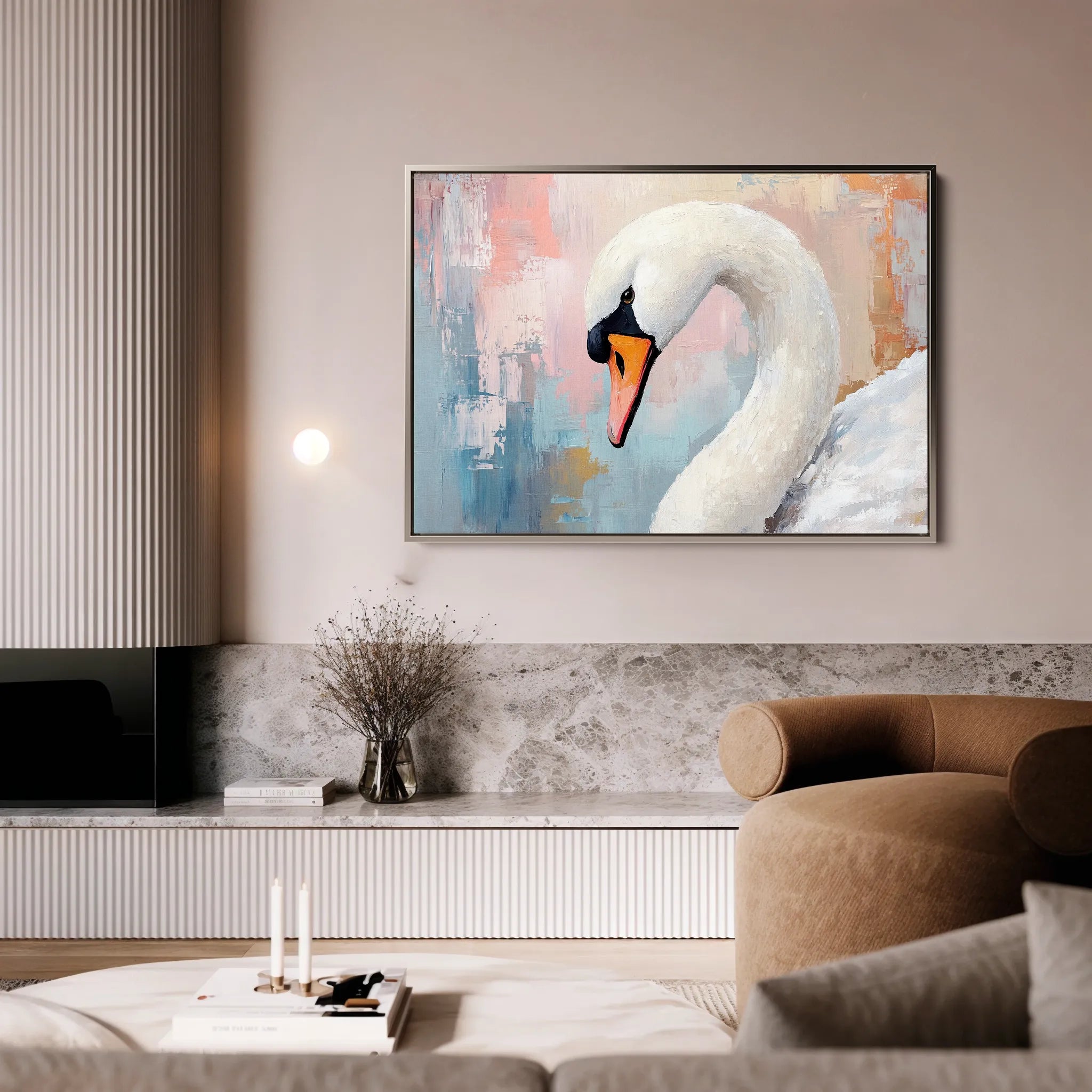 Animals Canvas Wall Art WAD175-AN 90 x 60 cm / Stretched on hidden frame