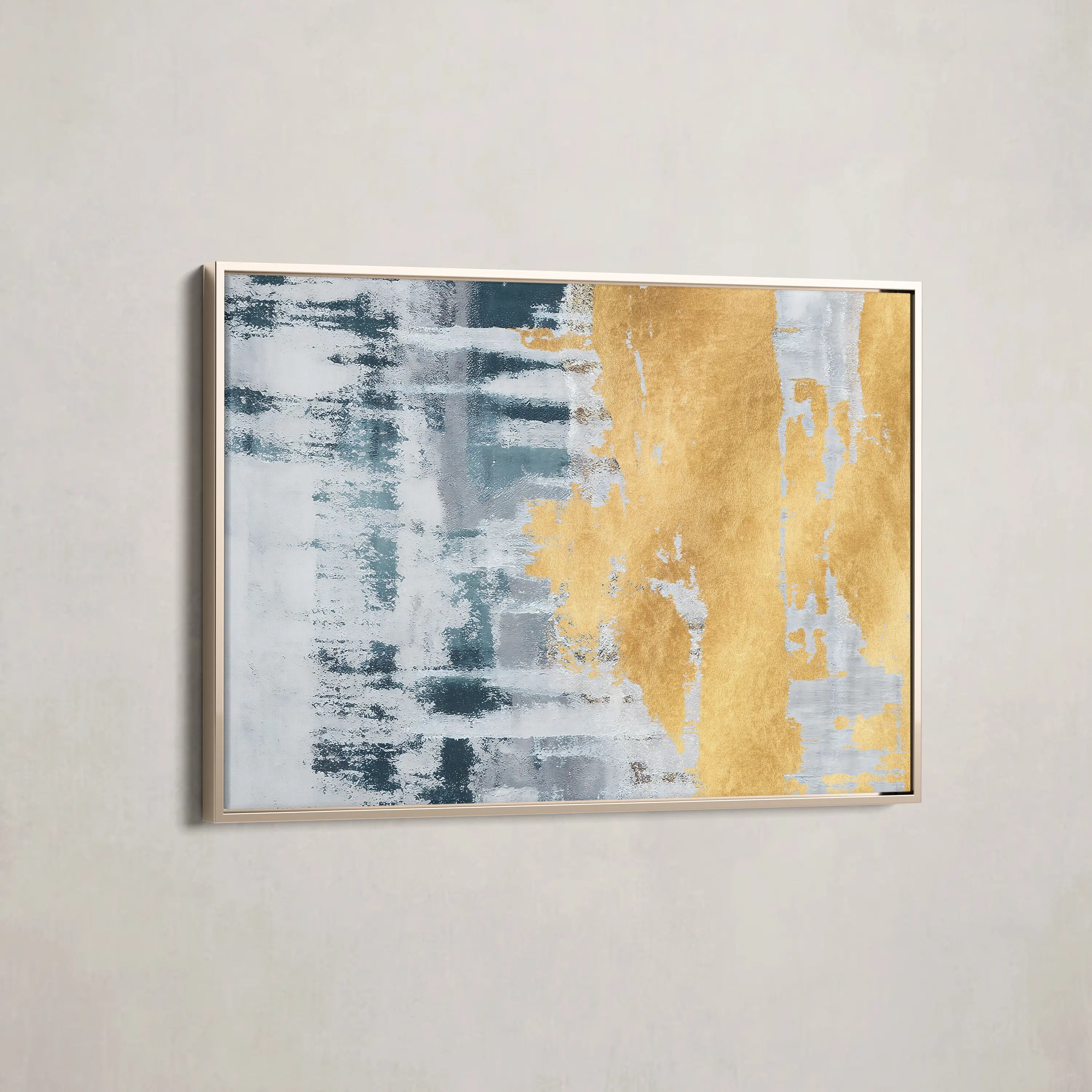 Abstract Canvas Wall Art WAD175-A 90 x 60 cm / Stretched on hidden frame