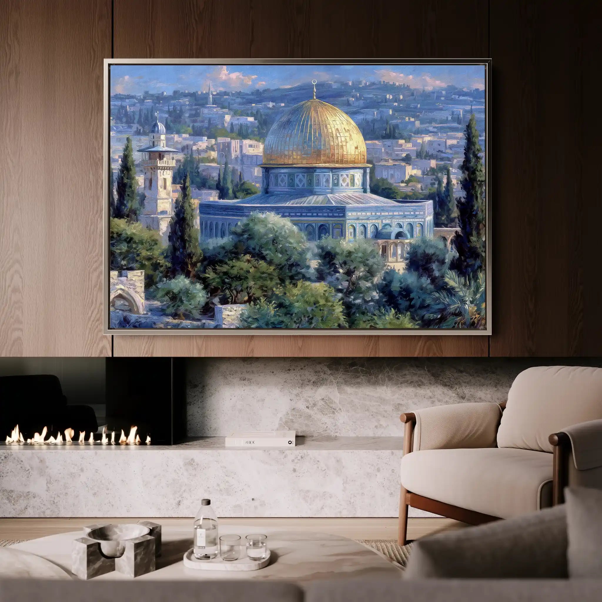 Palestine 175 Canvas Art 60 x 40 cm / Stretched on hidden frame