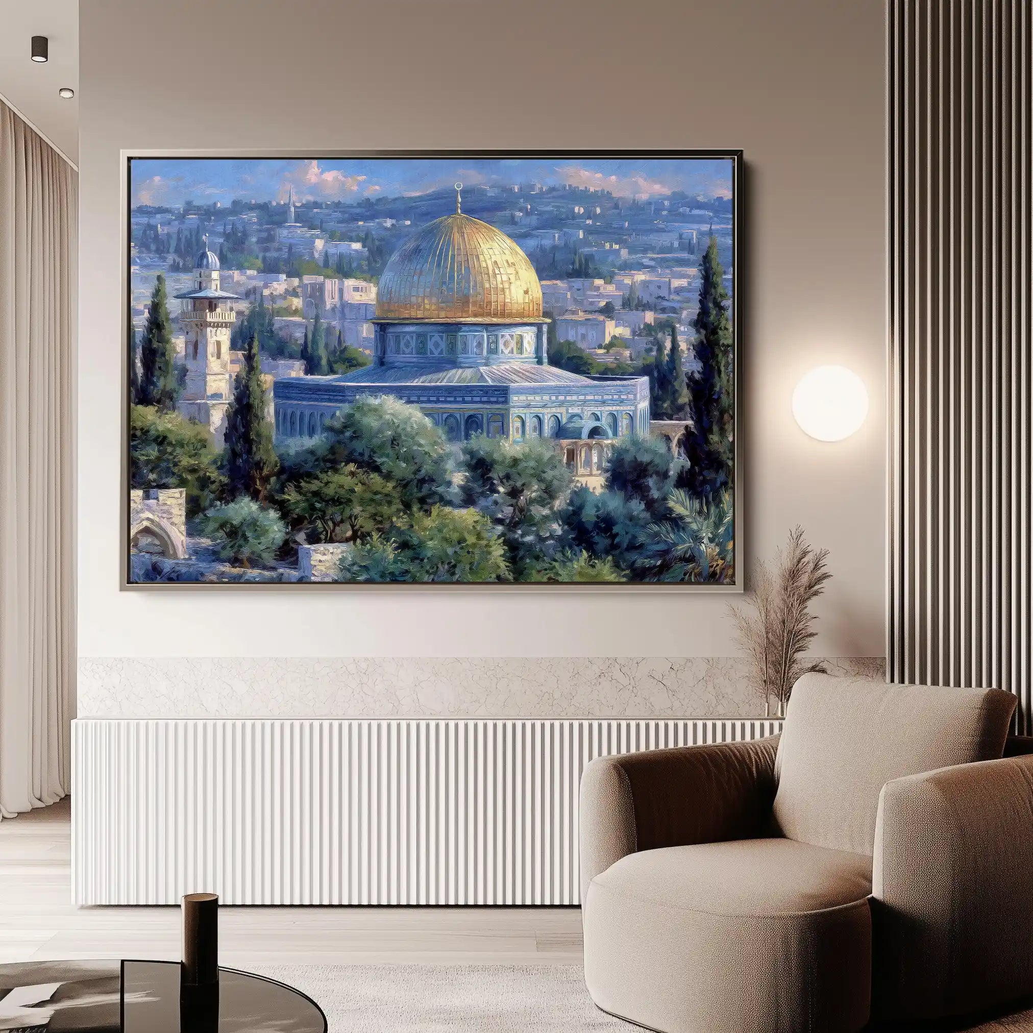Palestine 175 Canvas Art 60 x 40 cm / Stretched on hidden frame