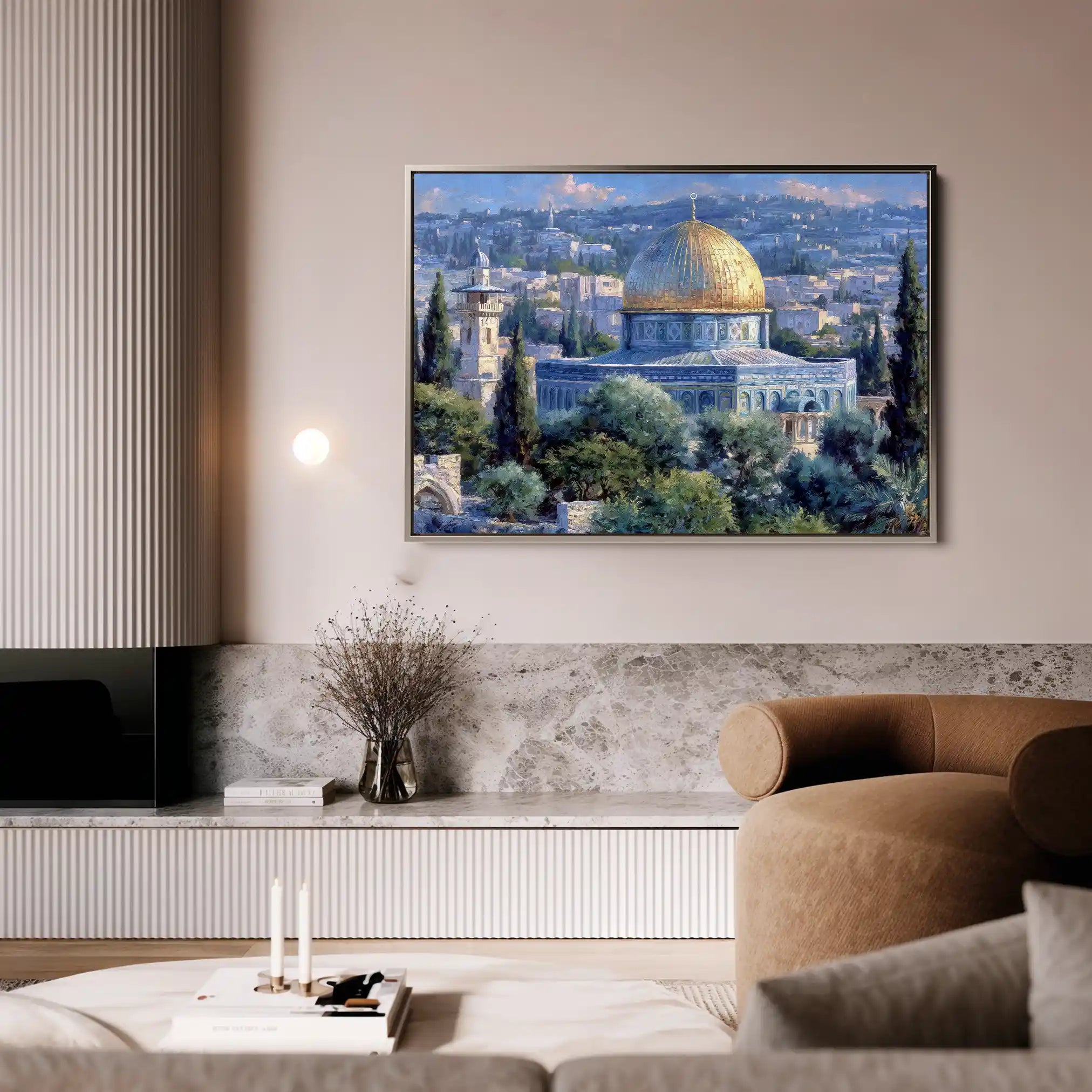 Palestine 175 Canvas Art 60 x 40 cm / Stretched on hidden frame