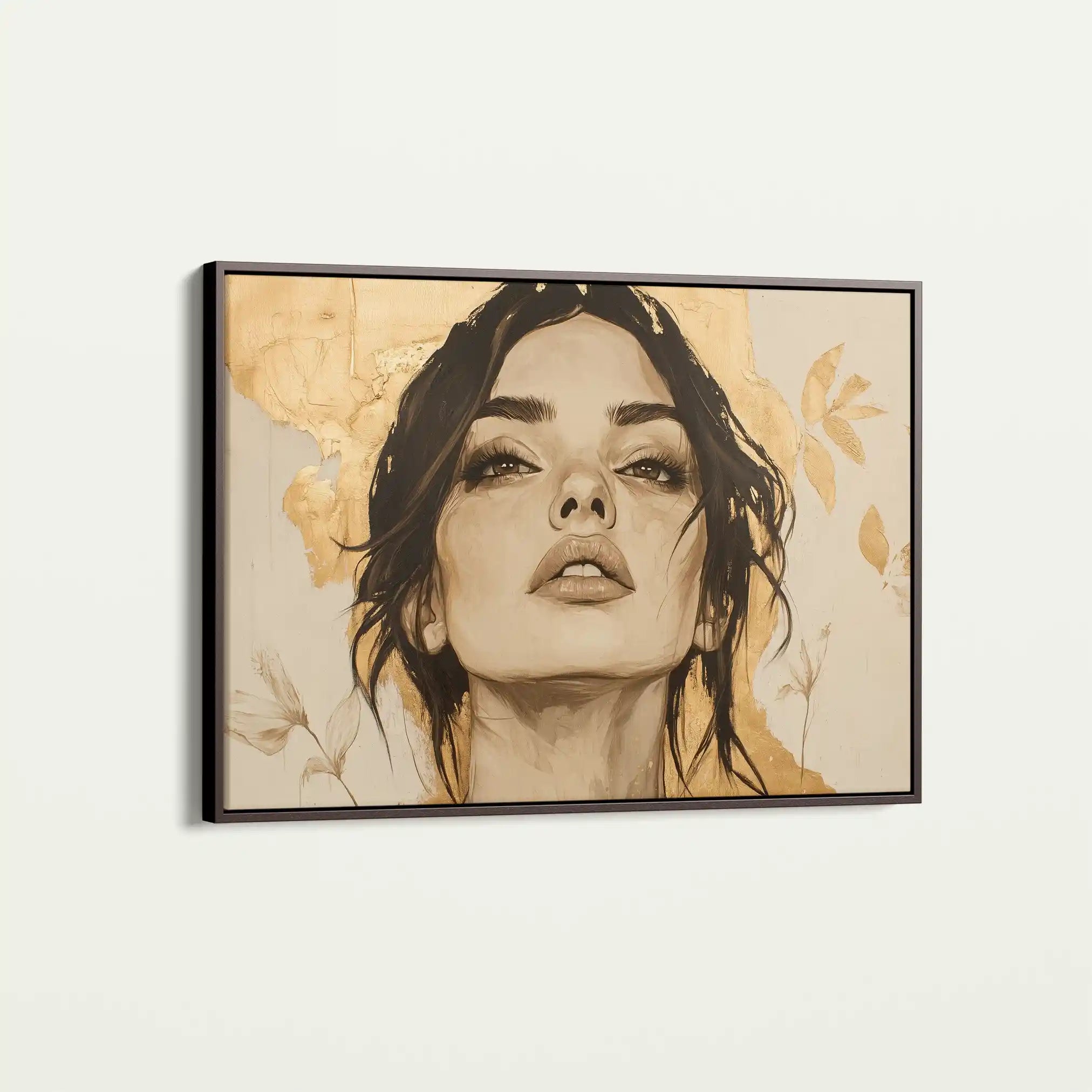 Portrait 175 Canvas Art 90 x 60 cm / Stretched on hidden frame