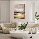 Abstract 1752 Canvas Art 60 x 40 cm / Stretched on hidden frame