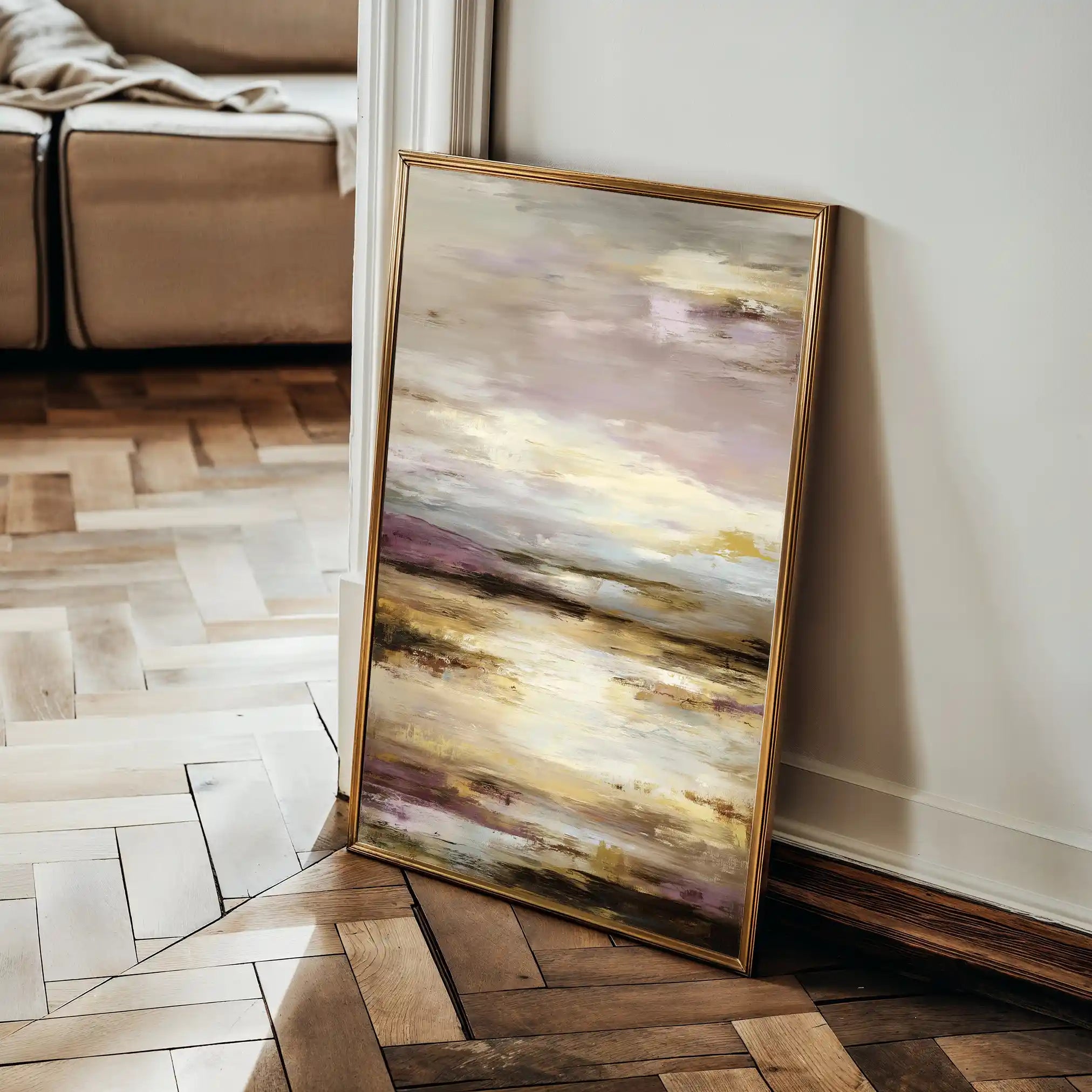Abstract 1752 Canvas Art 60 x 40 cm / Stretched on hidden frame