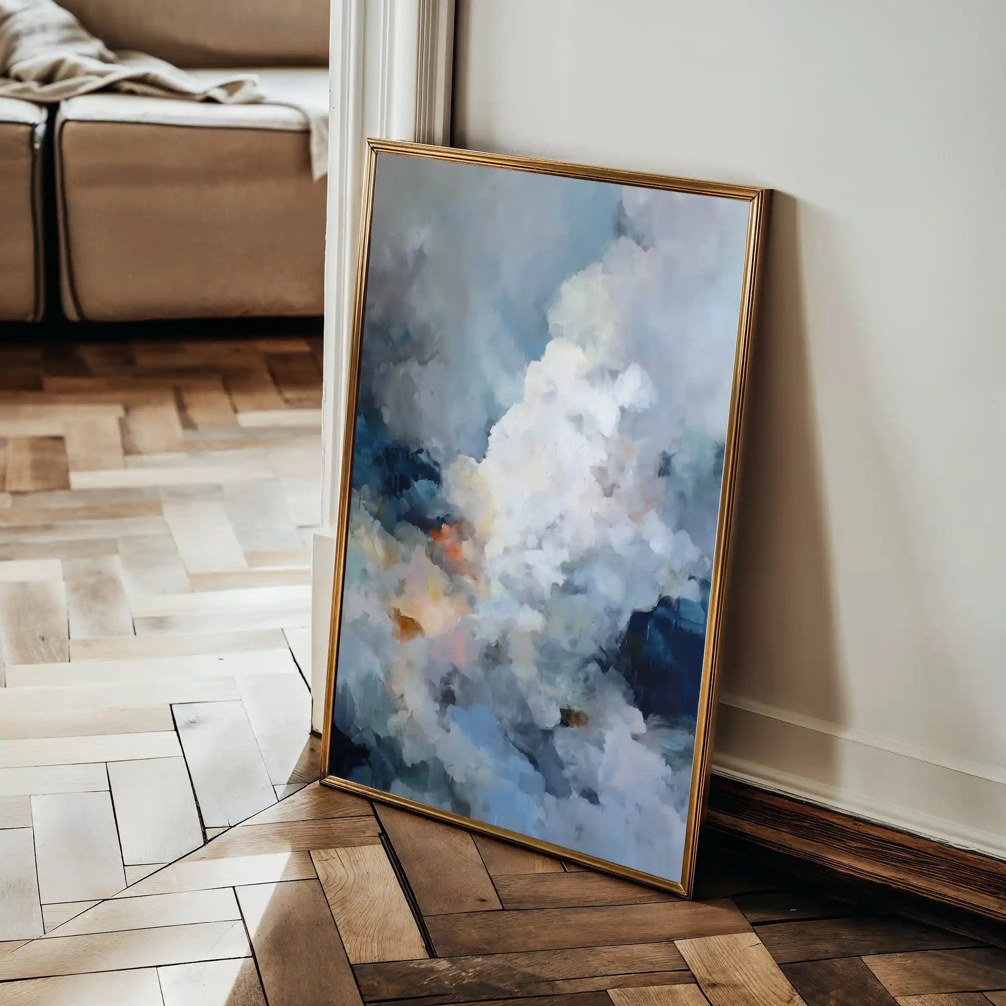 Abstract 1758 Canvas Art 60 x 40 cm / Stretched on hidden frame