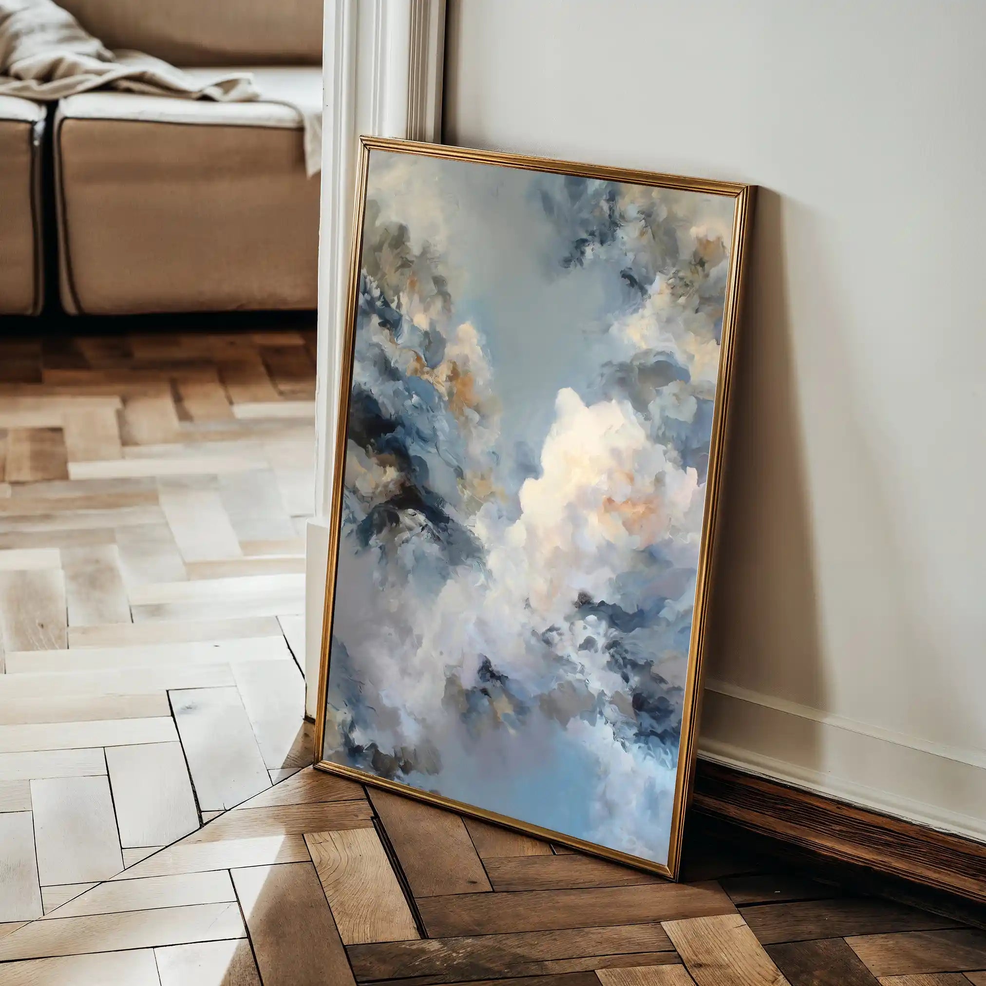 Abstract 1759 Canvas Art 60 x 40 cm / Stretched on hidden frame