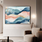 Boho 176 Canvas Art 90 x 60 cm / Stretched on hidden frame