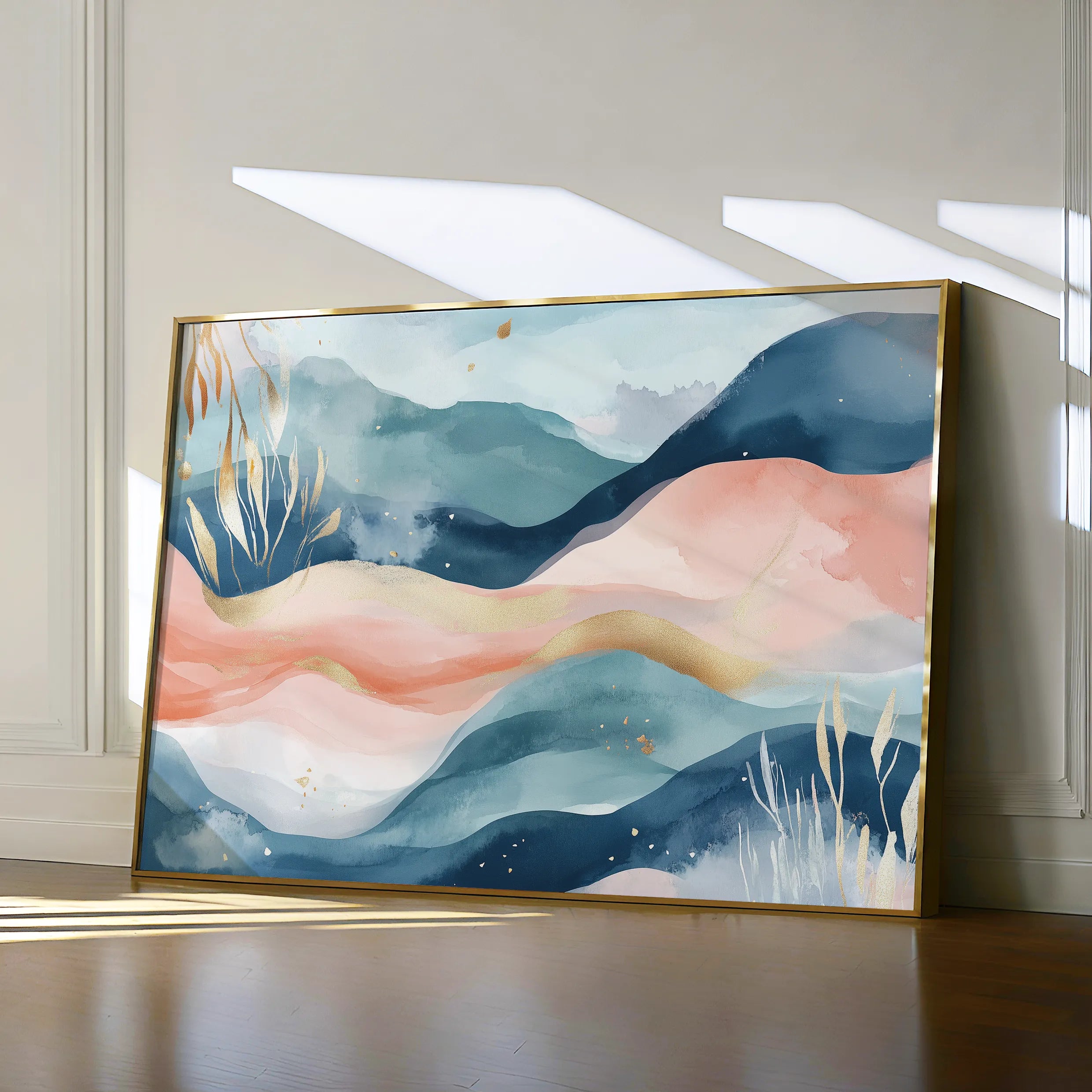 Boho Canvas Wall Art WAD176-BH 90 x 60 cm / Stretched on hidden frame