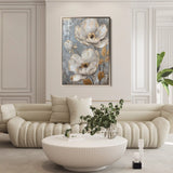 Floral Canvas Wall Art WAD176-F 90 x 60 cm / Stretched on hidden frame