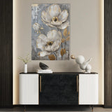 Floral Canvas Wall Art WAD176-F 90 x 60 cm / Stretched on hidden frame