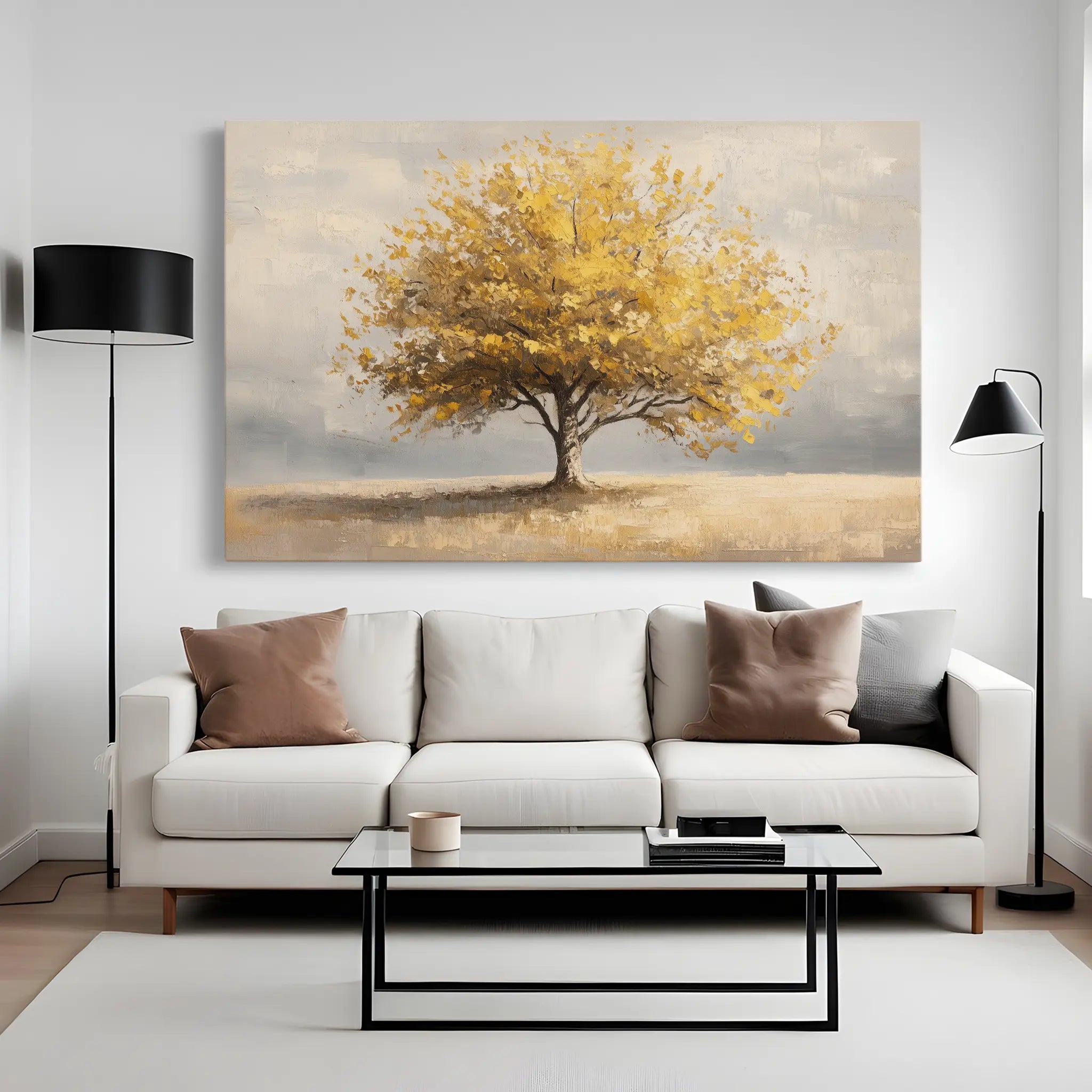 Landscape Canvas Wall Art WAD176-L 90 x 60 cm / Stretched on hidden frame