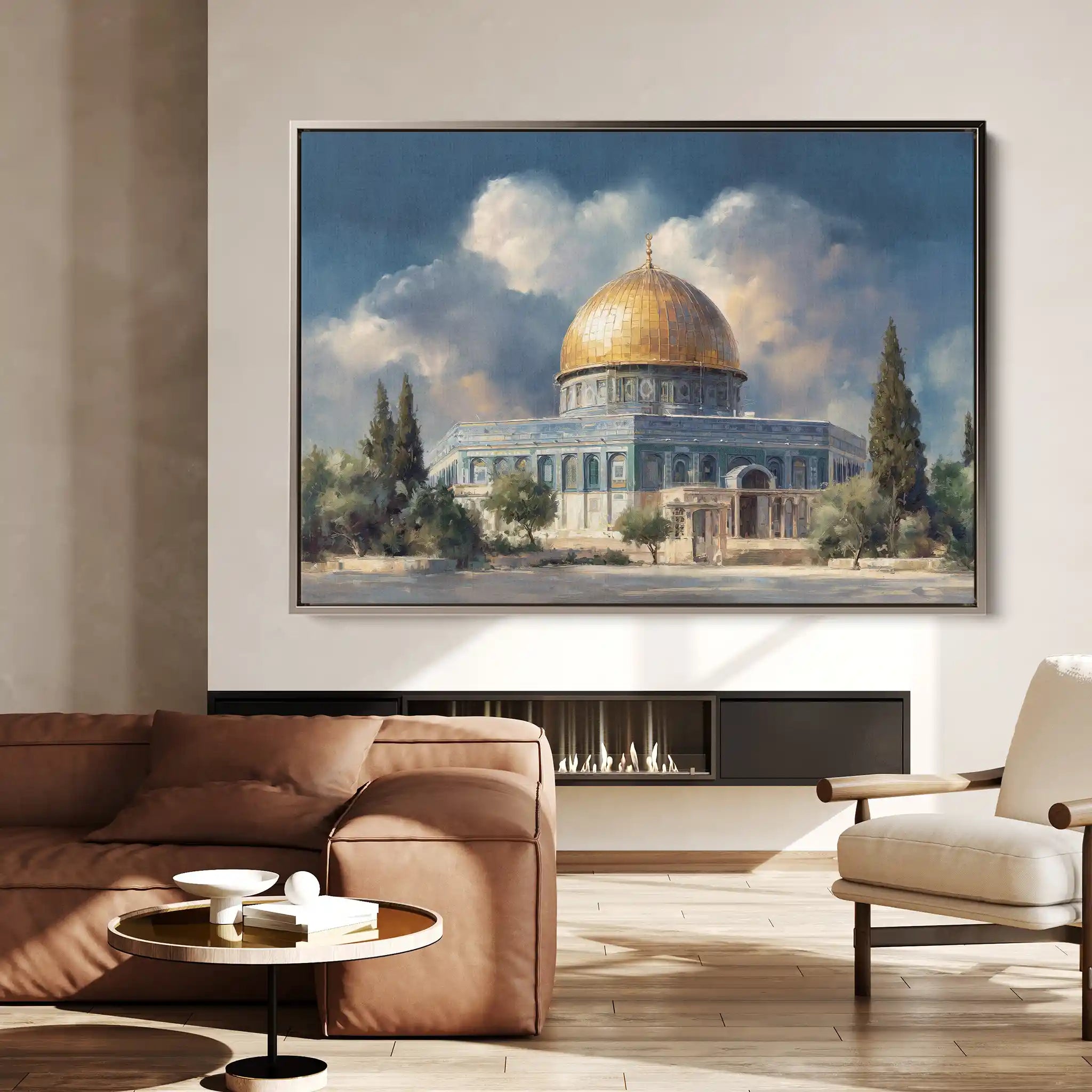 Palestine 176 Canvas Art 60 x 40 cm / Stretched on hidden frame