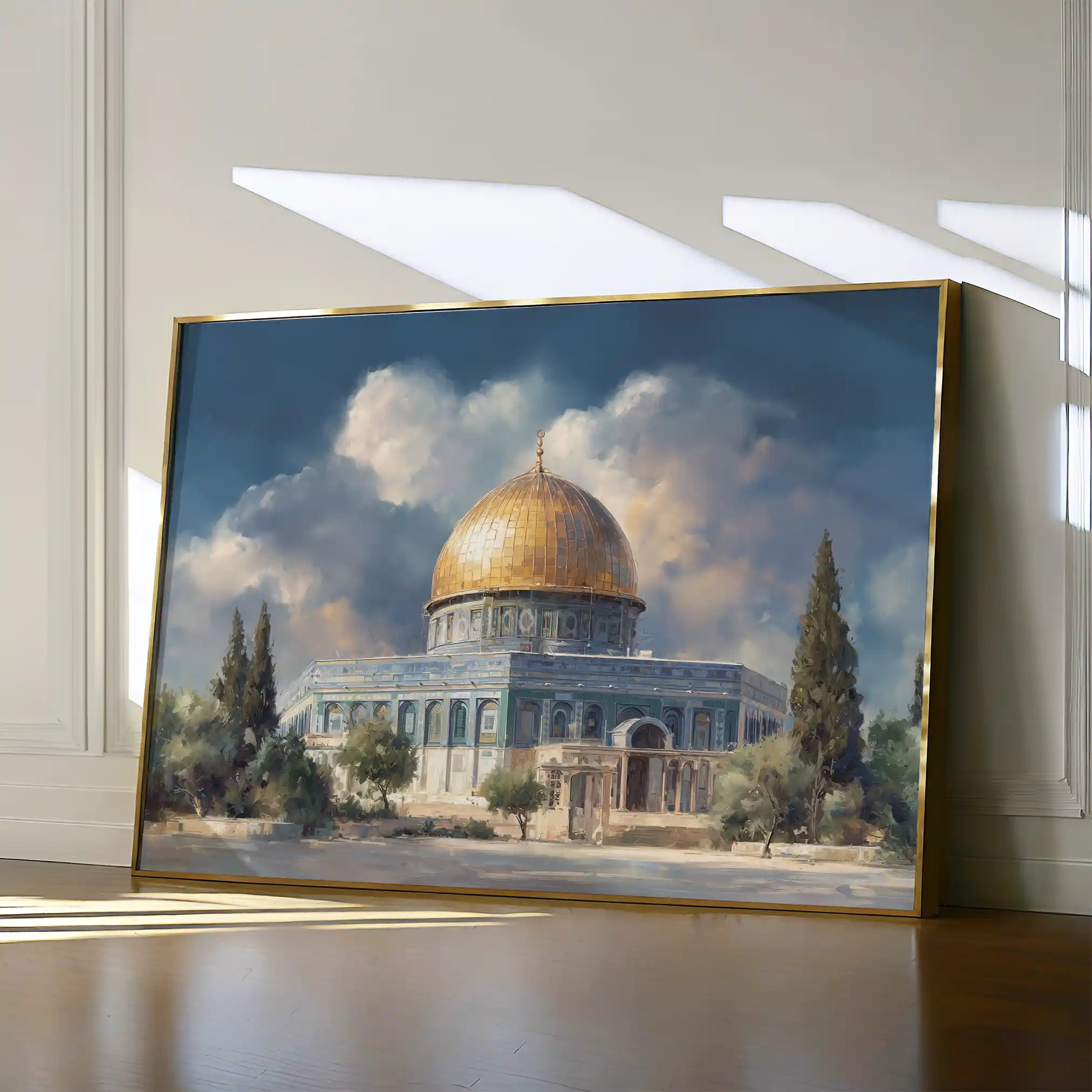 Palestine 176 Canvas Art 60 x 40 cm / Stretched on hidden frame
