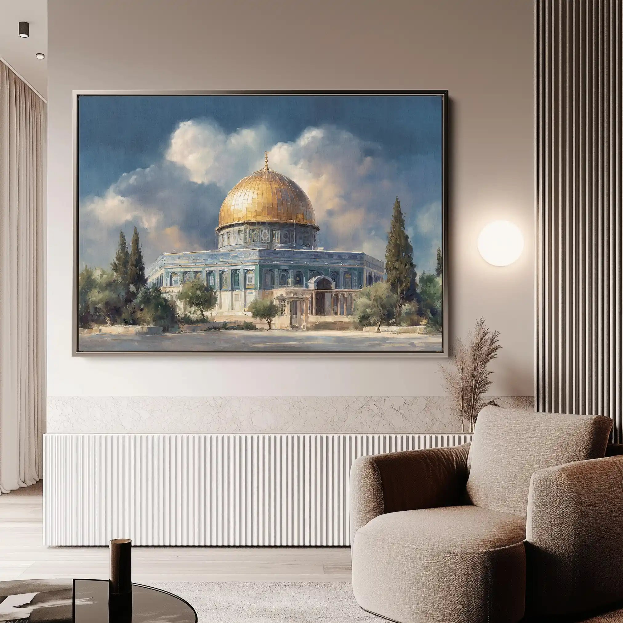 Palestine 176 Canvas Art 60 x 40 cm / Stretched on hidden frame