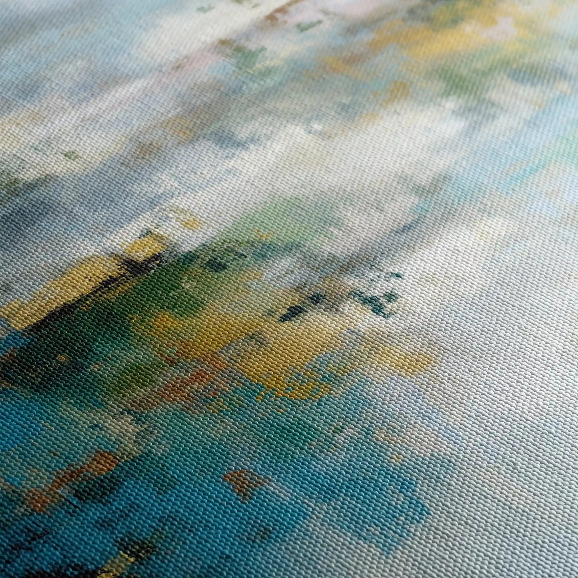 Abstract 1760 Canvas Art 60 x 40 cm / Stretched on hidden frame