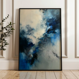 Abstract 1763 Canvas Art 60 x 40 cm / Stretched on hidden frame