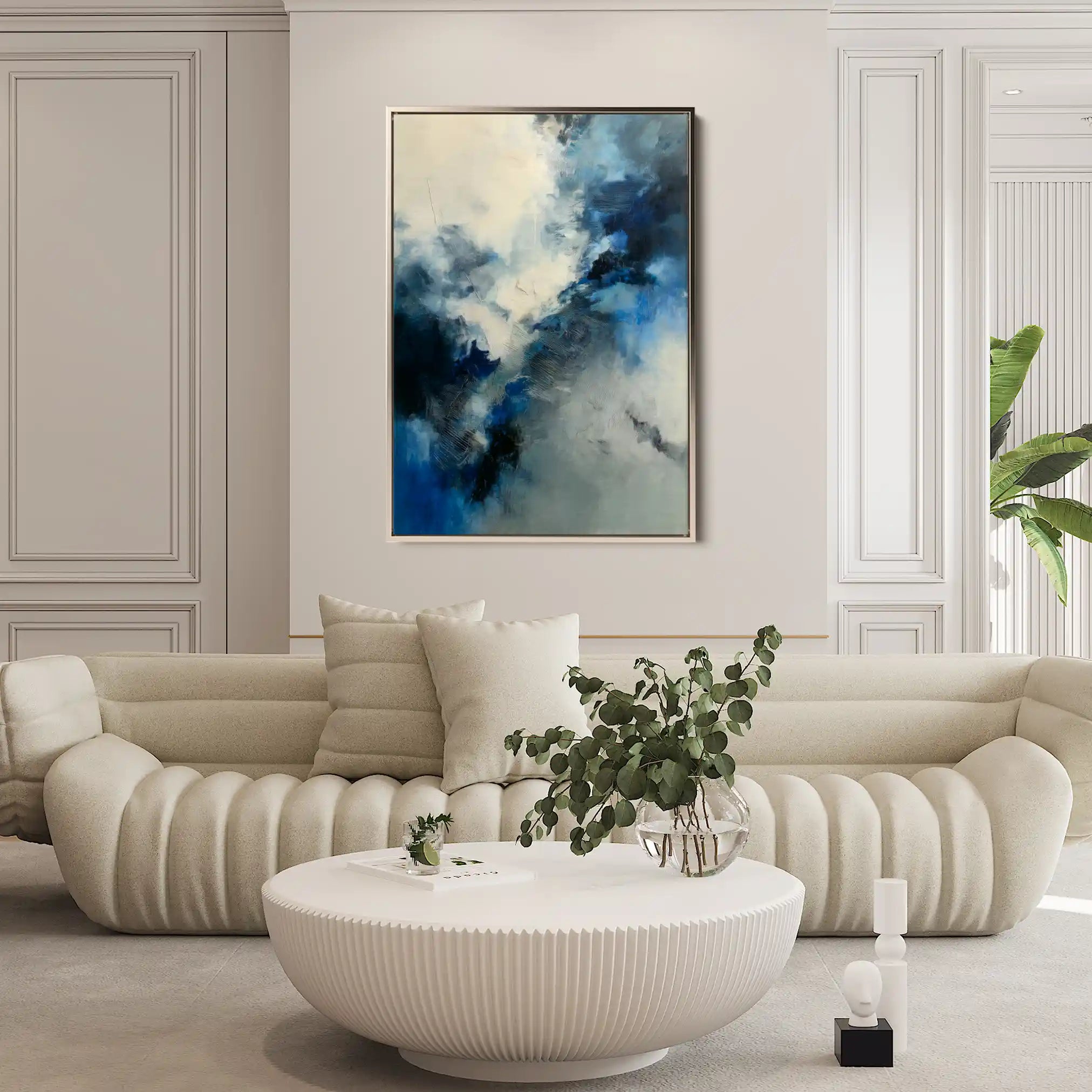 Abstract 1763 Canvas Art 60 x 40 cm / Stretched on hidden frame