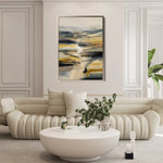 Abstract 1766 Canvas Art 60 x 40 cm / Stretched on hidden frame