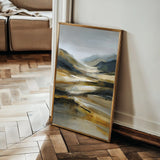 Abstract 1767 Canvas Art 60 x 40 cm / Stretched on hidden frame
