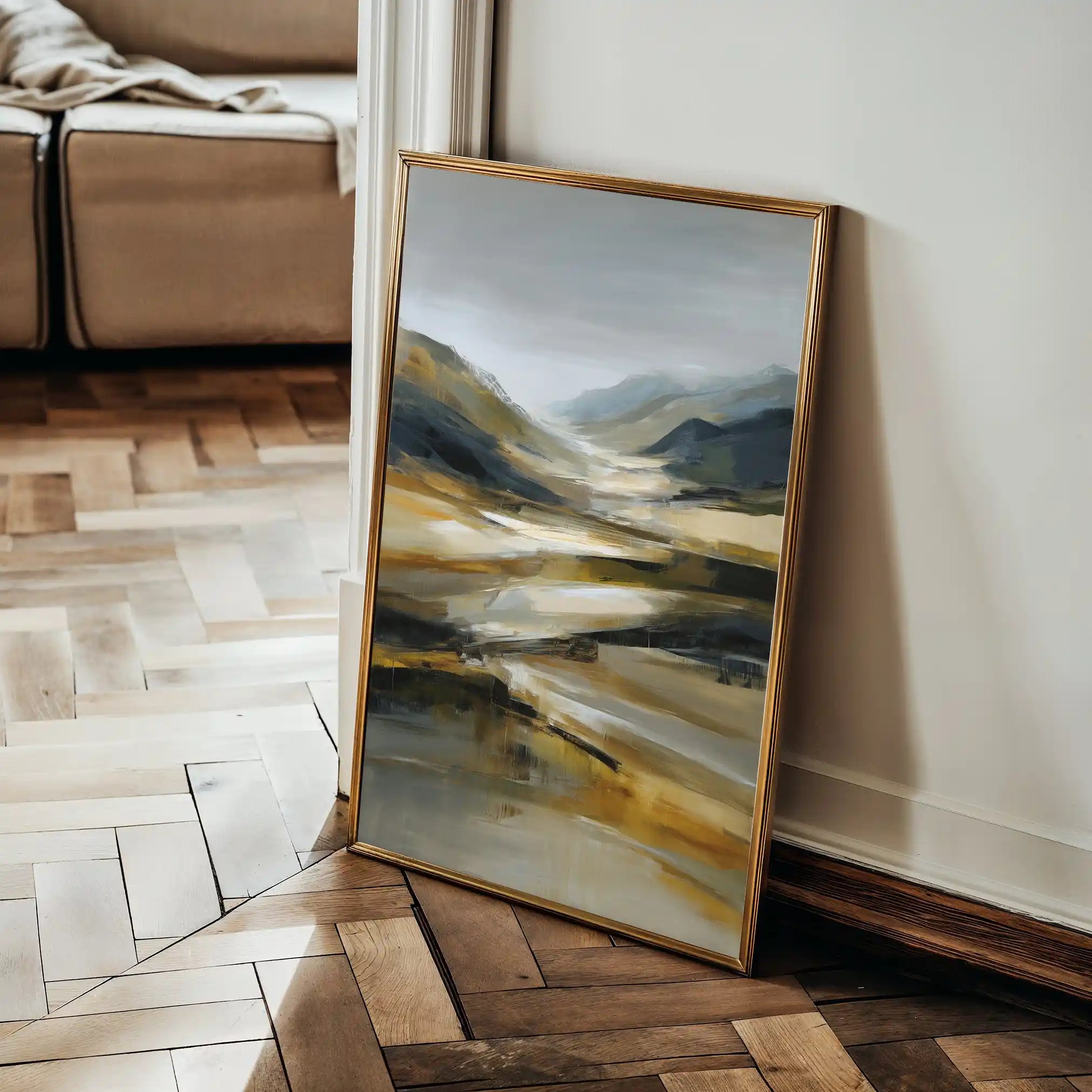 Abstract 1767 Canvas Art 60 x 40 cm / Stretched on hidden frame