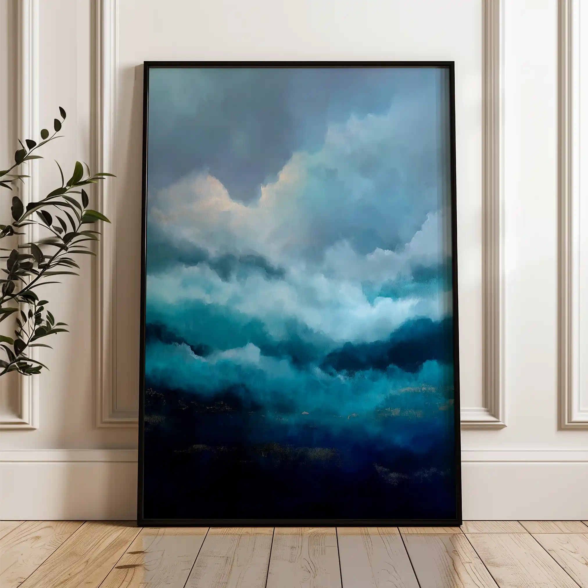 Abstract 1769 Canvas Art 60 x 40 cm / Stretched on hidden frame