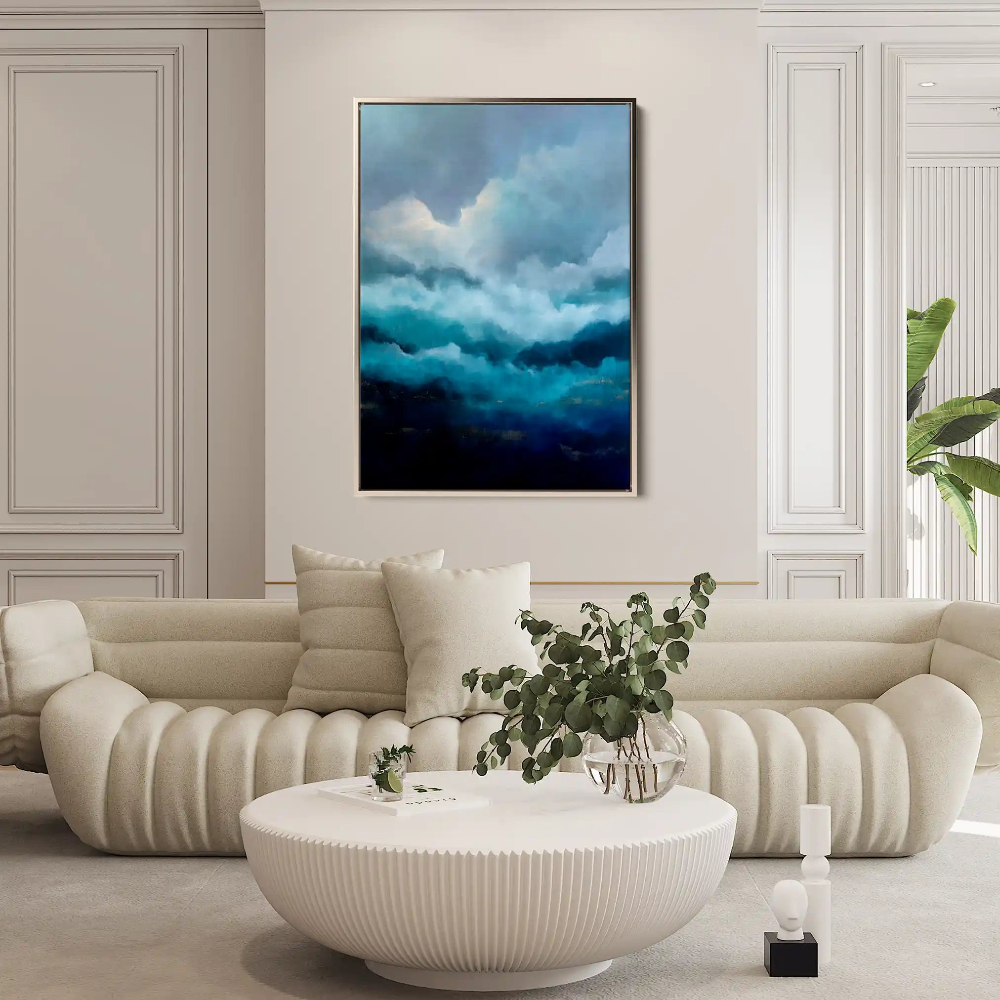 Abstract 1769 Canvas Art 60 x 40 cm / Stretched on hidden frame