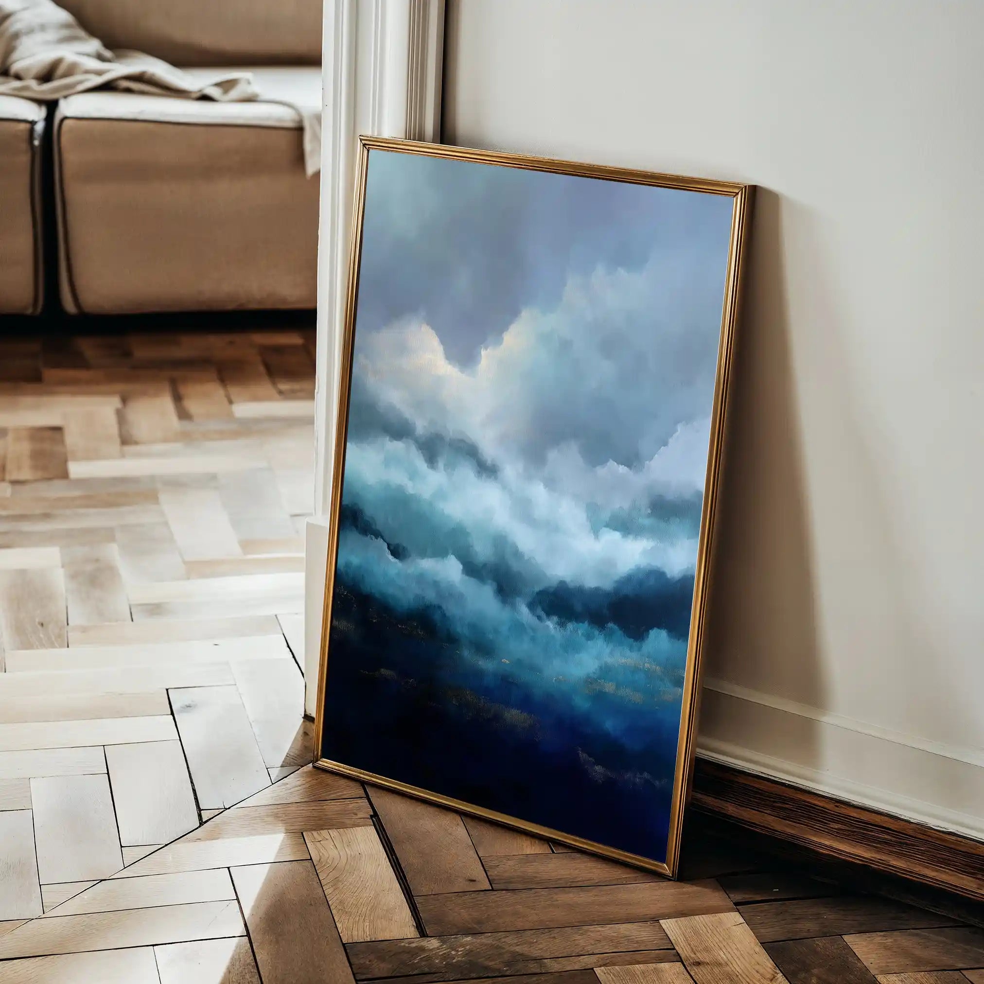 Abstract 1769 Canvas Art 60 x 40 cm / Stretched on hidden frame
