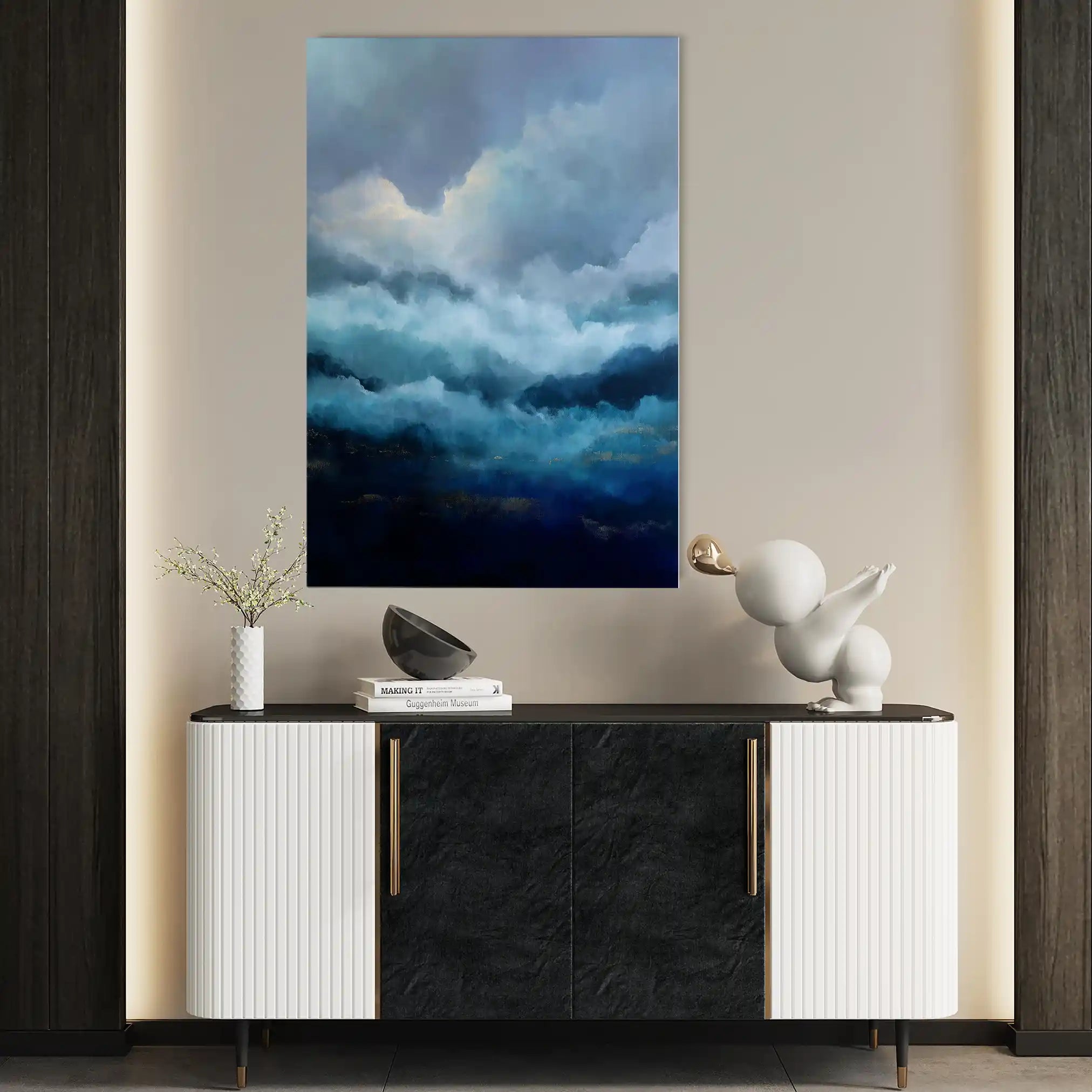 Abstract 1769 Canvas Art 60 x 40 cm / Stretched on hidden frame
