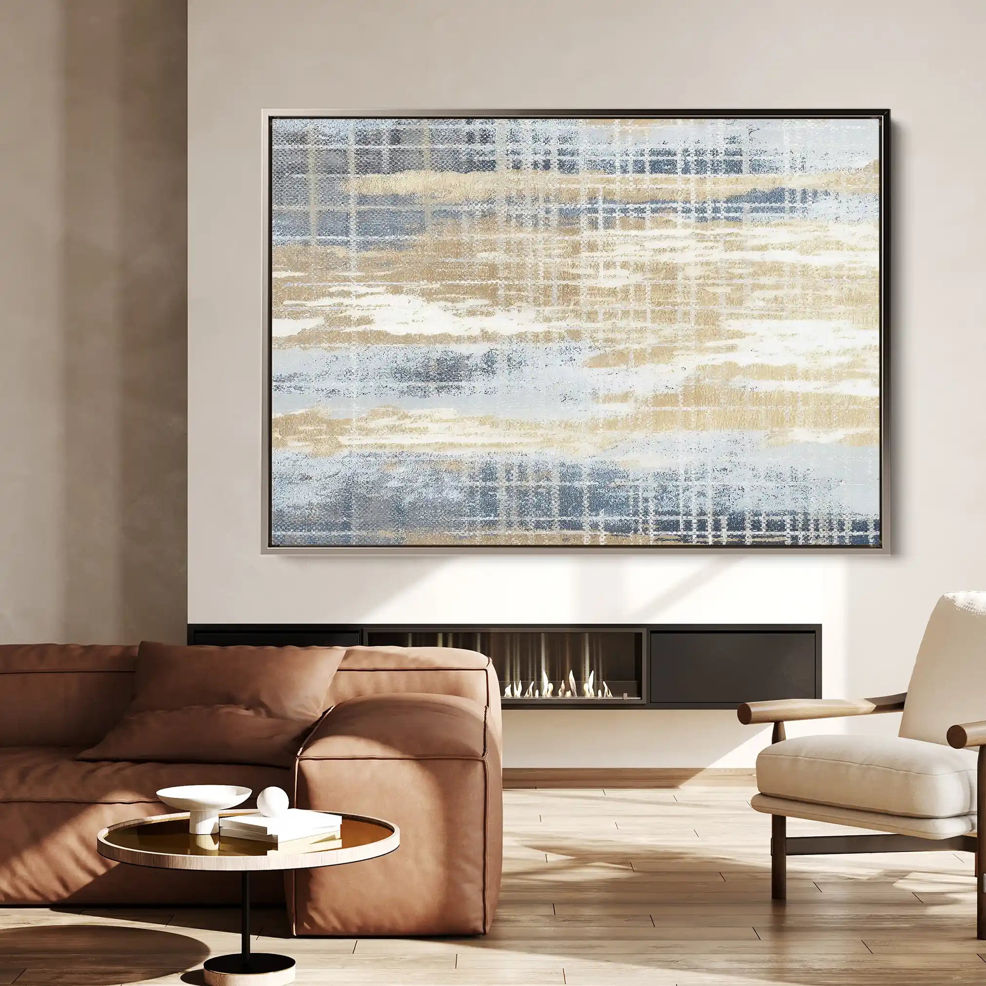 Abstract 177 Canvas Art 60 x 40 cm / Stretched on hidden frame