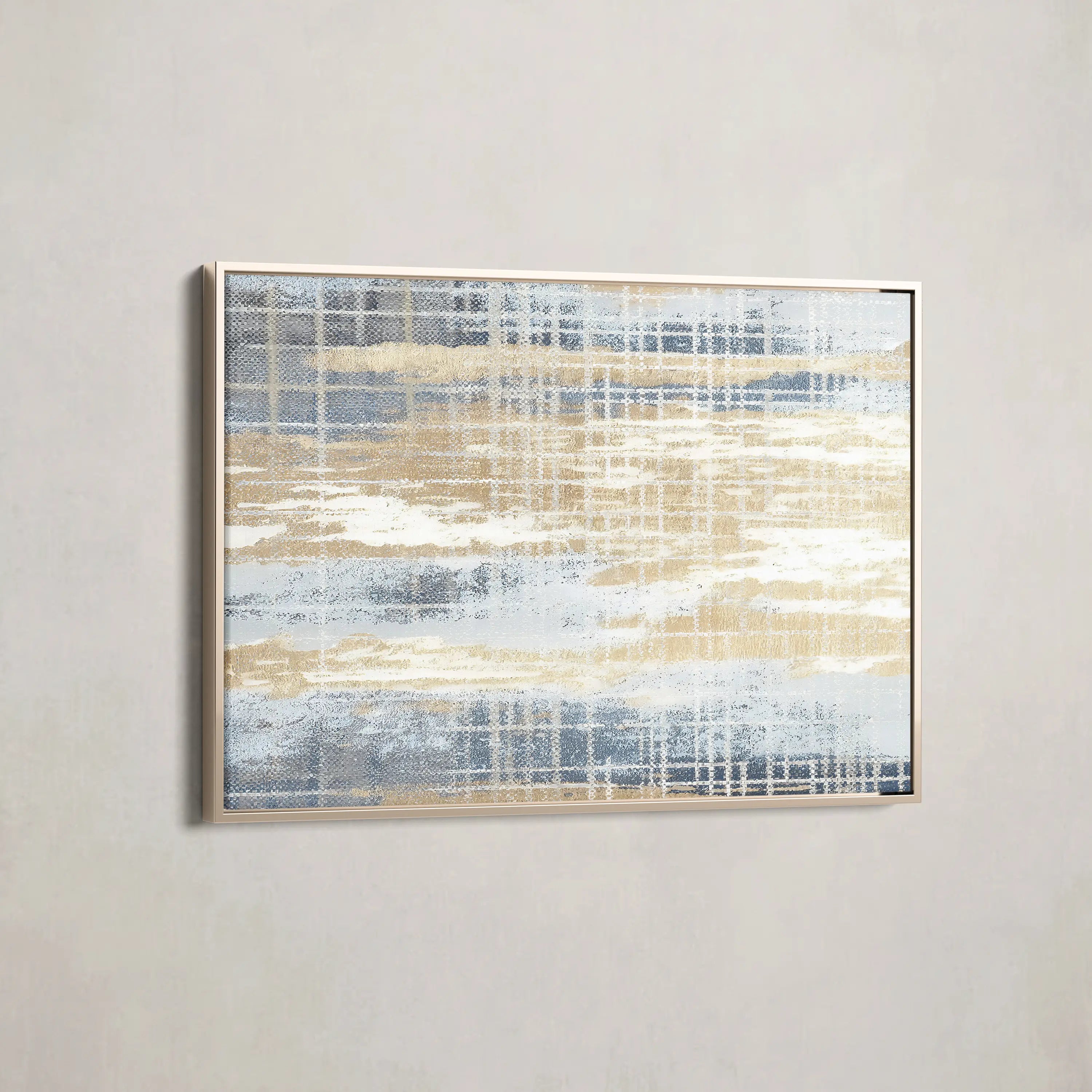 Abstract Canvas Wall Art WAD177-A 90 x 60 cm / Stretched on hidden frame