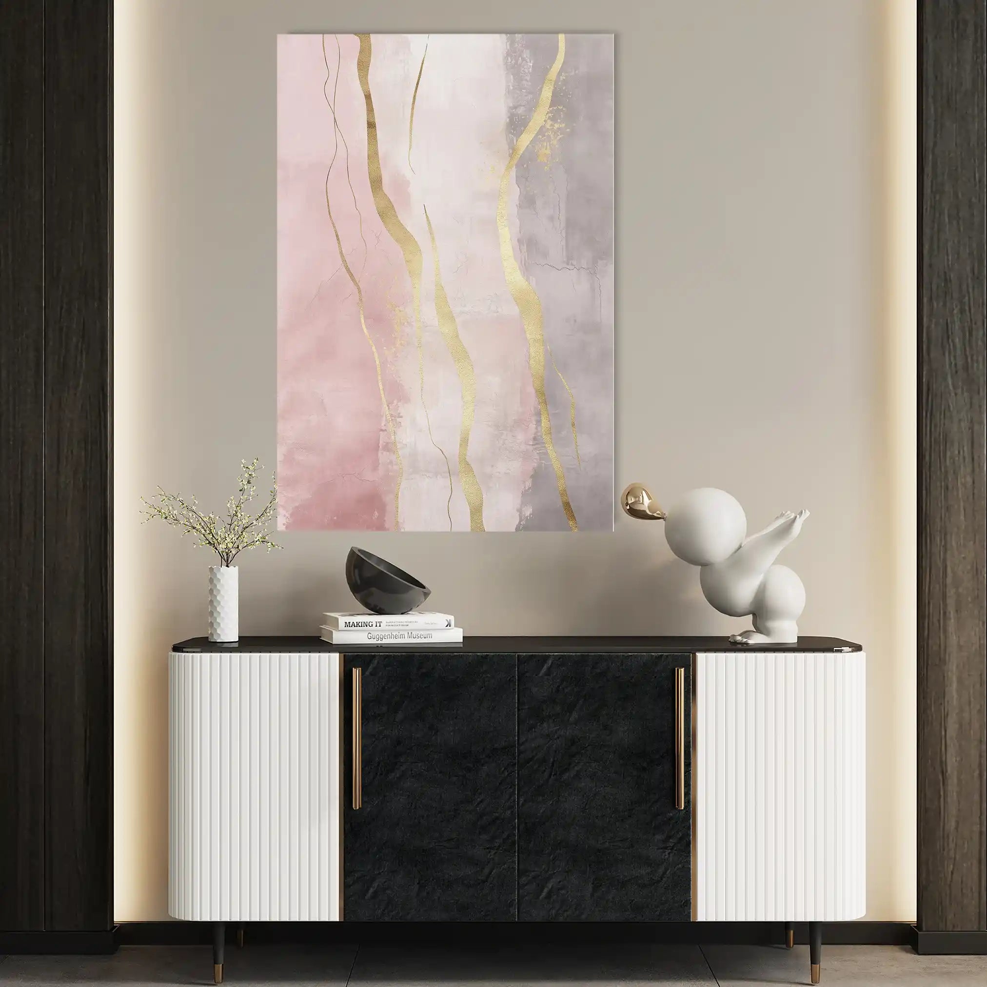 Boho 177 Canvas Art 90 x 60 cm / Stretched on hidden frame