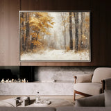 Landscape 177 Canvas Art 90 x 60 cm / Stretched on hidden frame