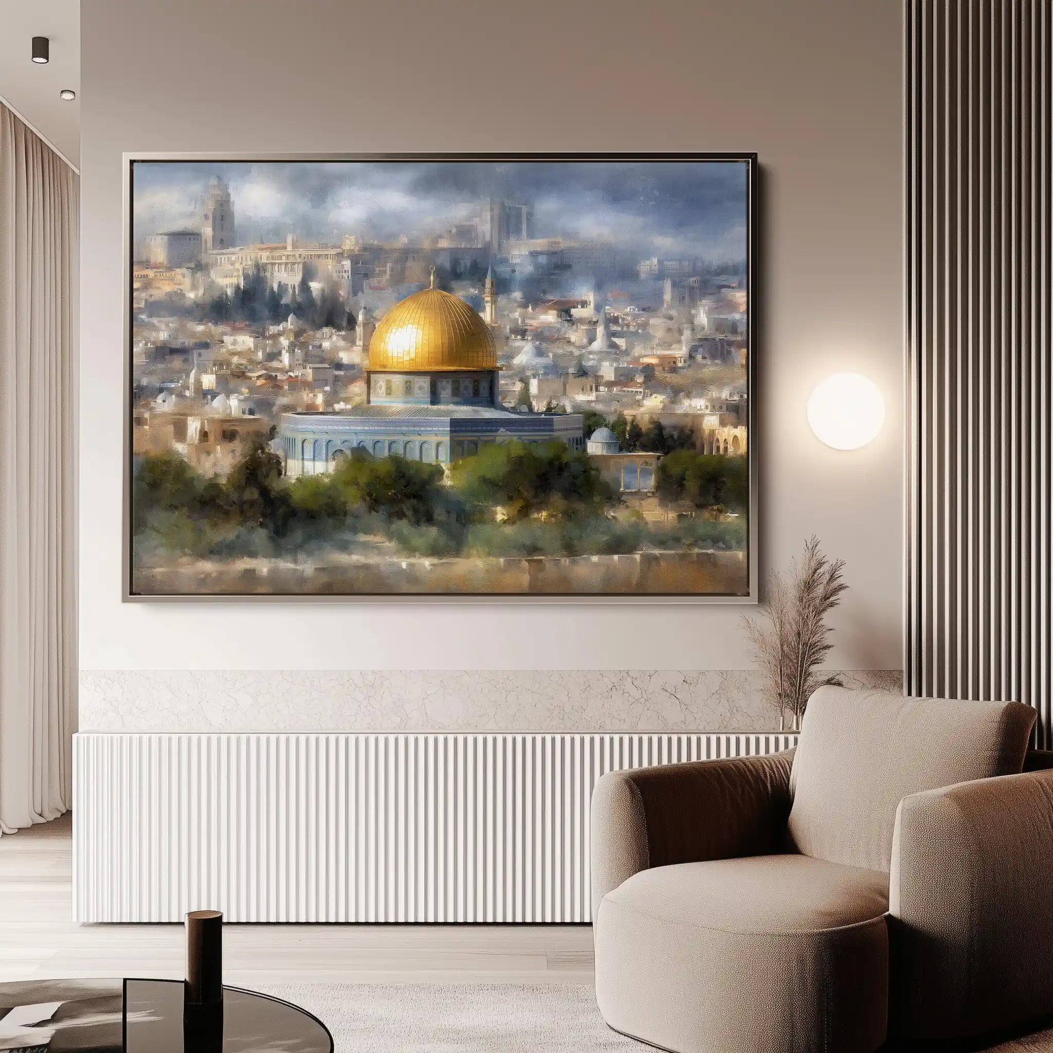 Palestine 177 Canvas Art 60 x 40 cm / Stretched on hidden frame