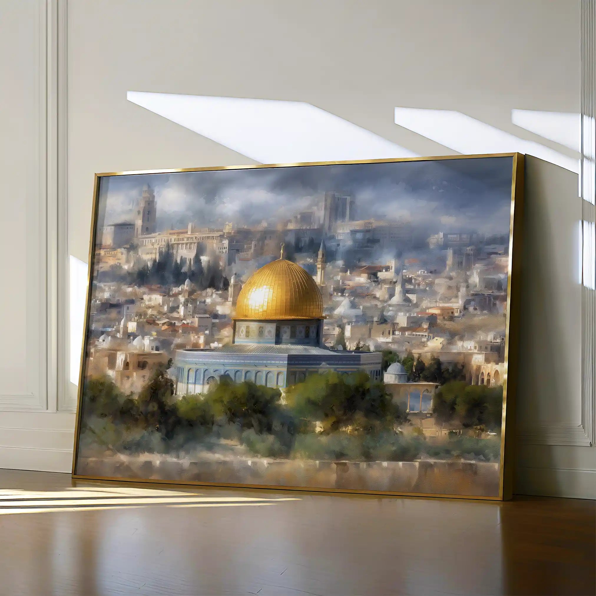 Palestine 177 Canvas Art 60 x 40 cm / Stretched on hidden frame